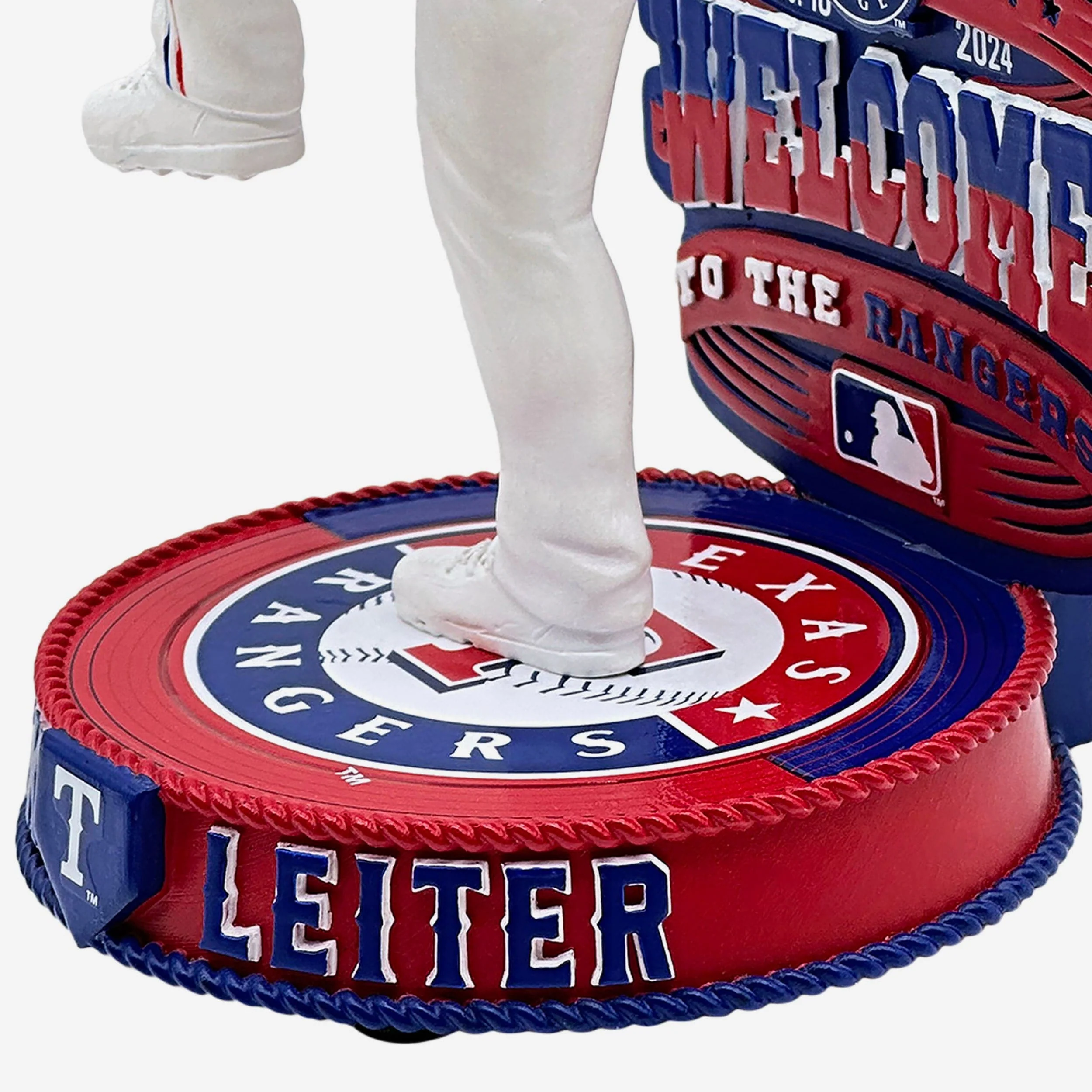Jack Leiter Texas Rangers Major League Debut Bobblehead - Image 3