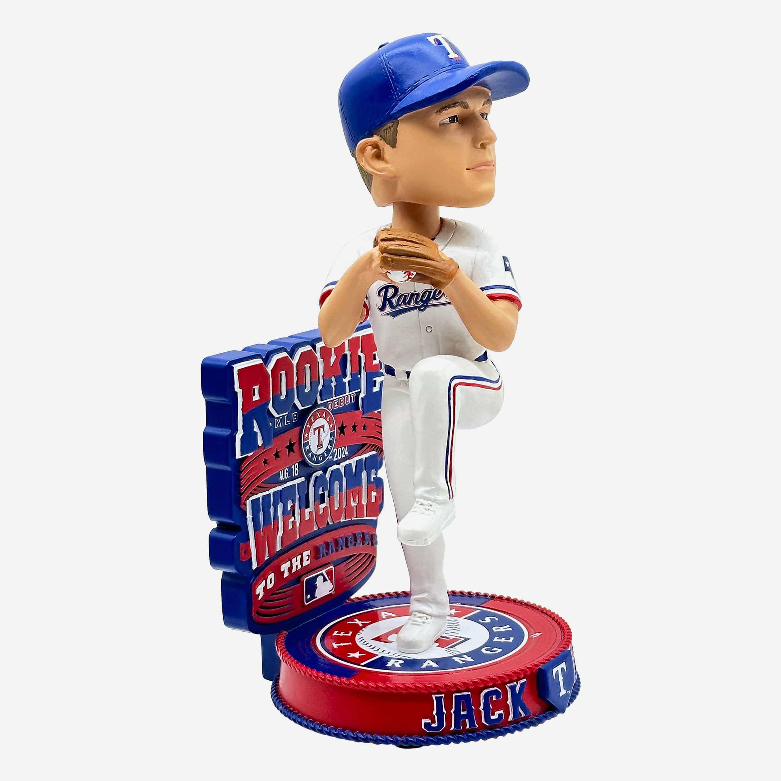 Jack Leiter Texas Rangers Major League Debut Bobblehead - Image 4