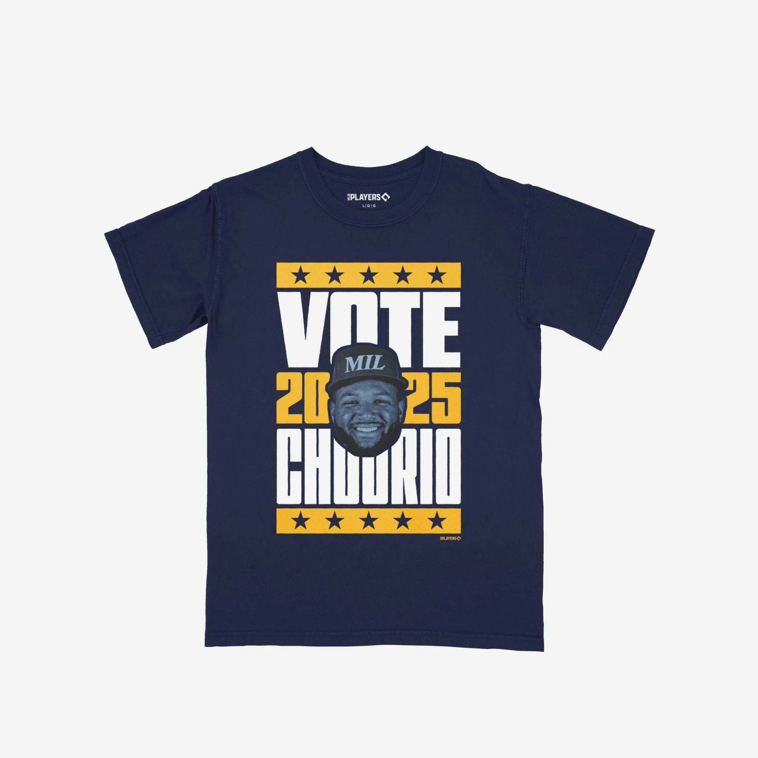 Jackson Chourio 2025 Vote Heavyweight T-Shirt