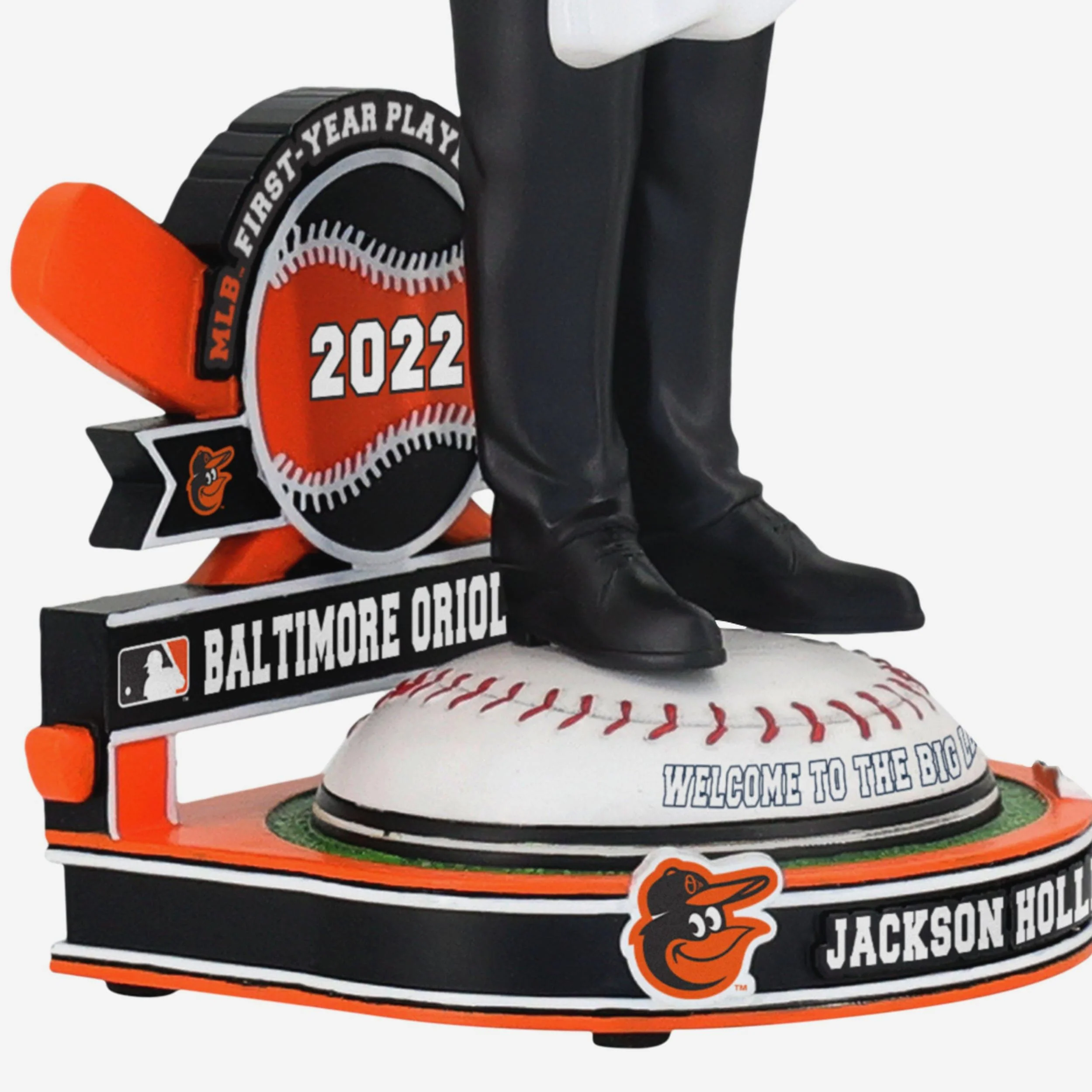 Jackson Holliday Baltimore Orioles 2022 MLB Draft Pick Bobblehead - Image 3