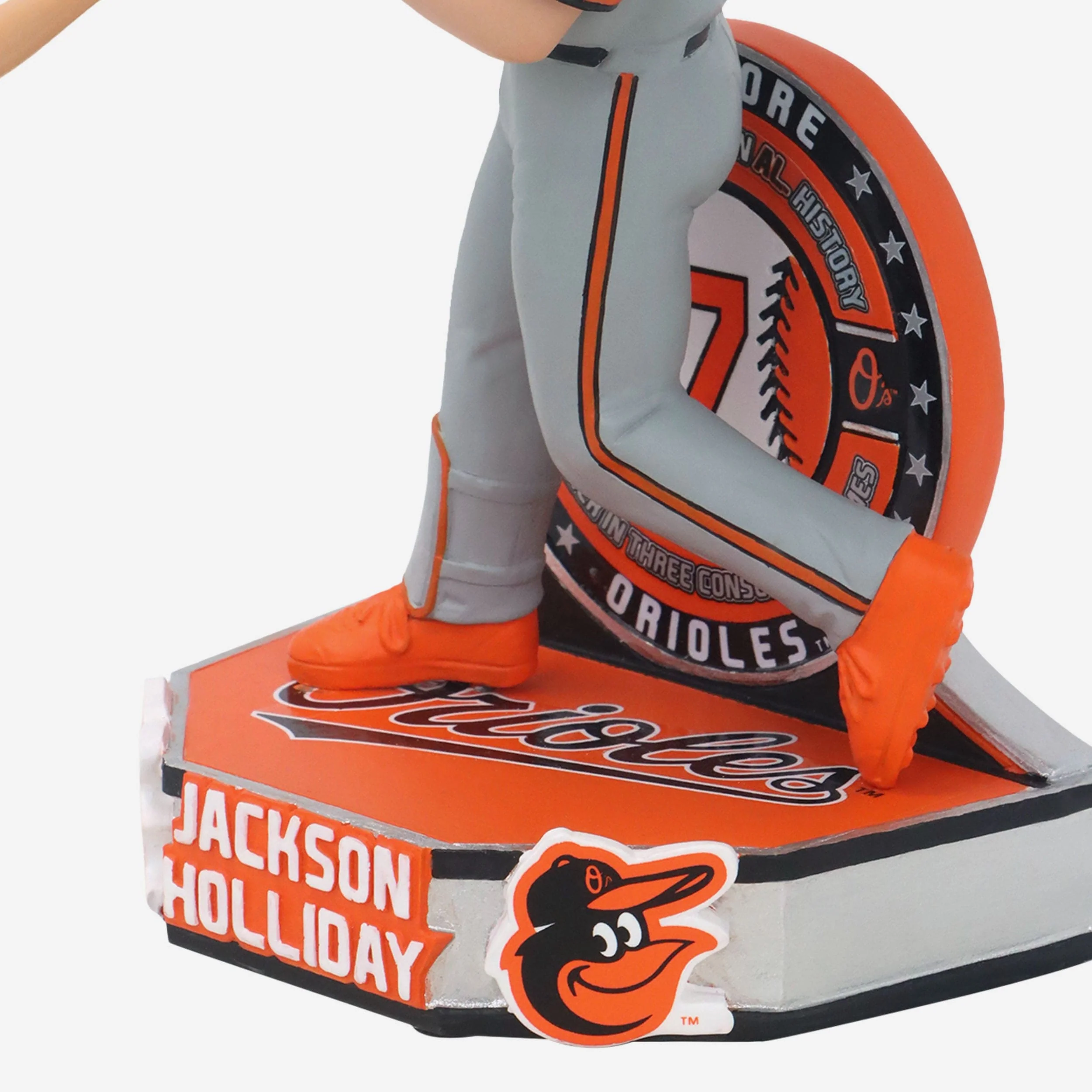 Jackson Holliday Baltimore Orioles Youngest Home Run Streak Bobblehead - Image 3