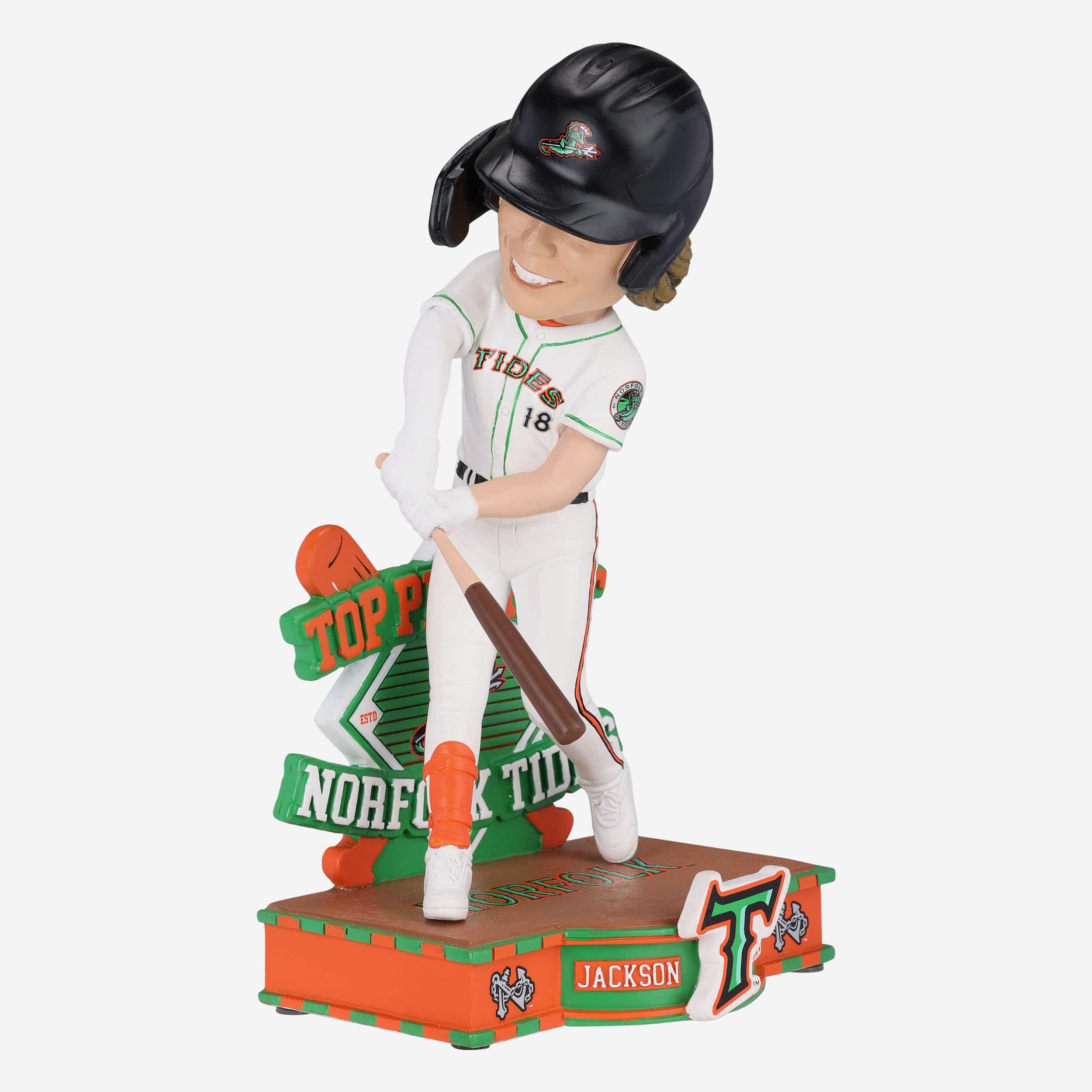 Jackson Holliday Norfolk Tides 2024 Minor League Top Prospect Bobblehead - Image 4