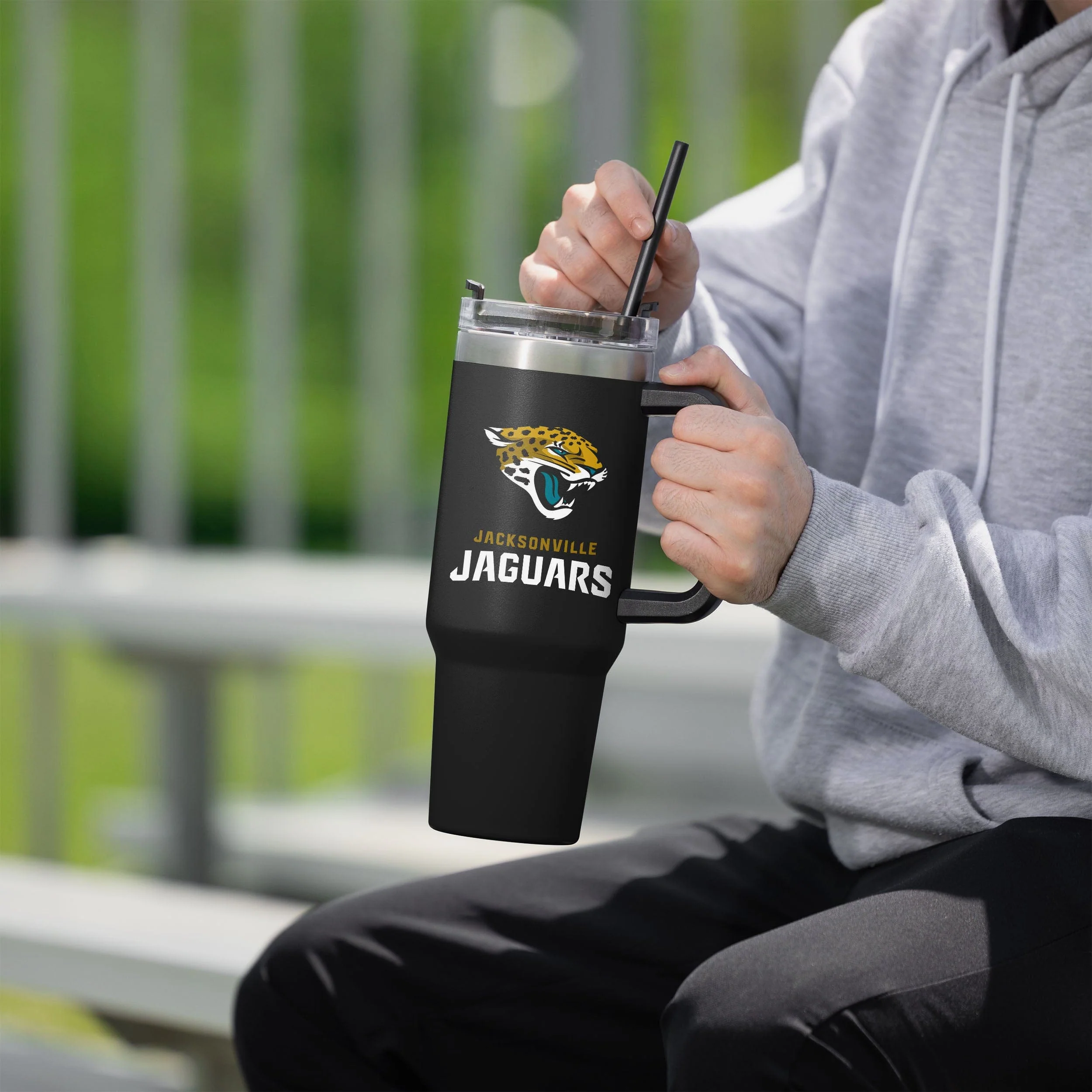 Jacksonville Jaguars 40 oz XL Tumbler - Image 4