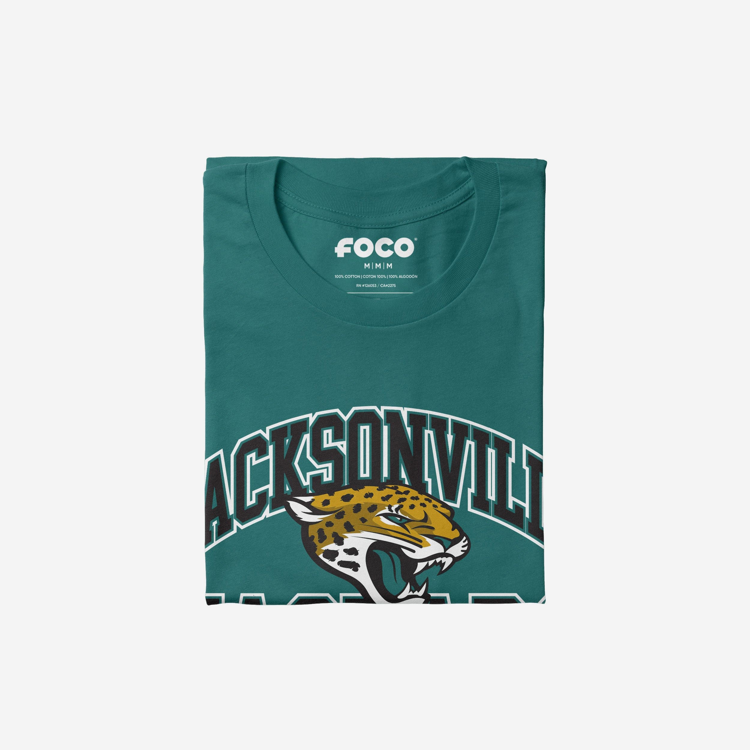 Jacksonville Jaguars Arched Wordmark T-Shirt - Image 4
