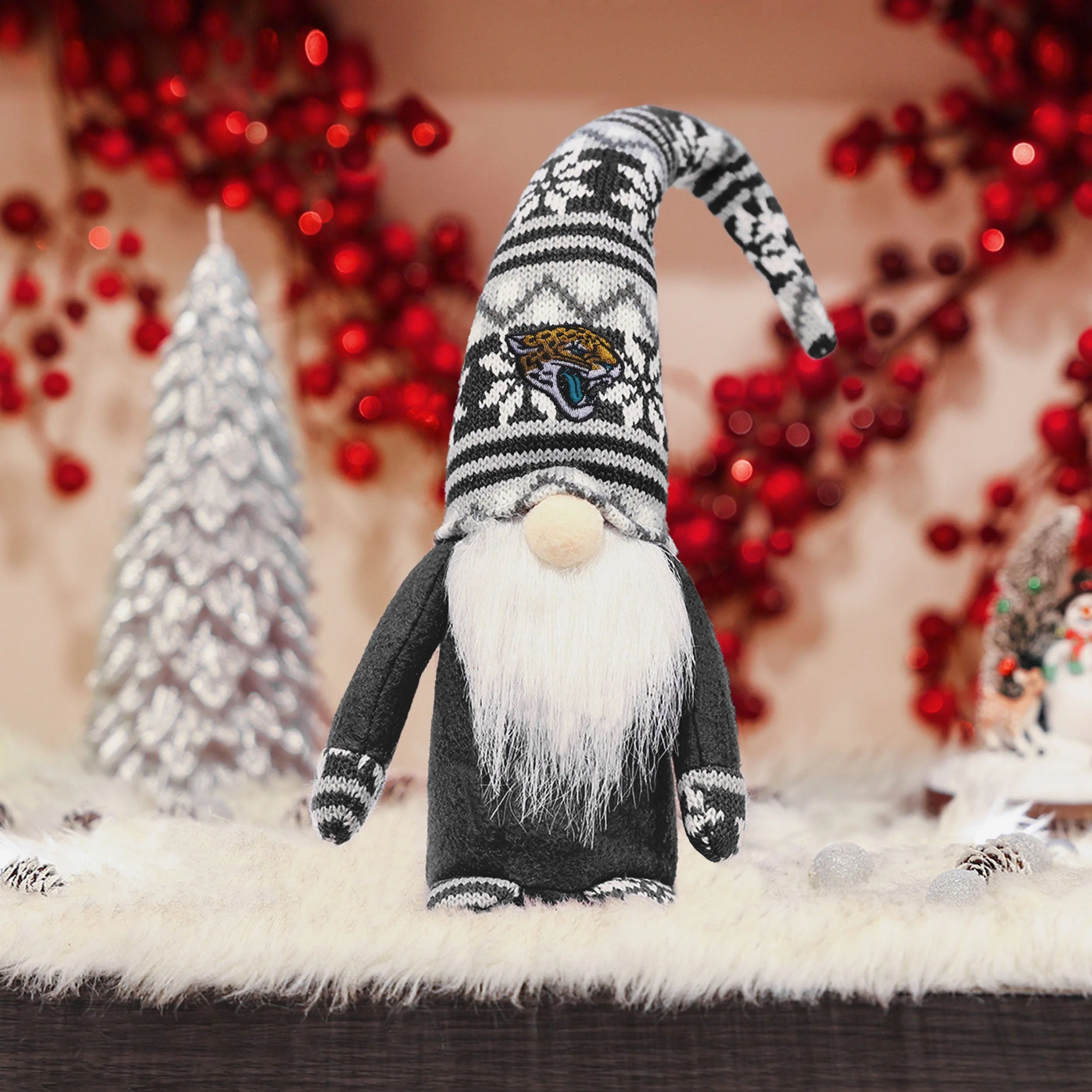 Jacksonville Jaguars Bent Hat Plush Gnome - Image 2