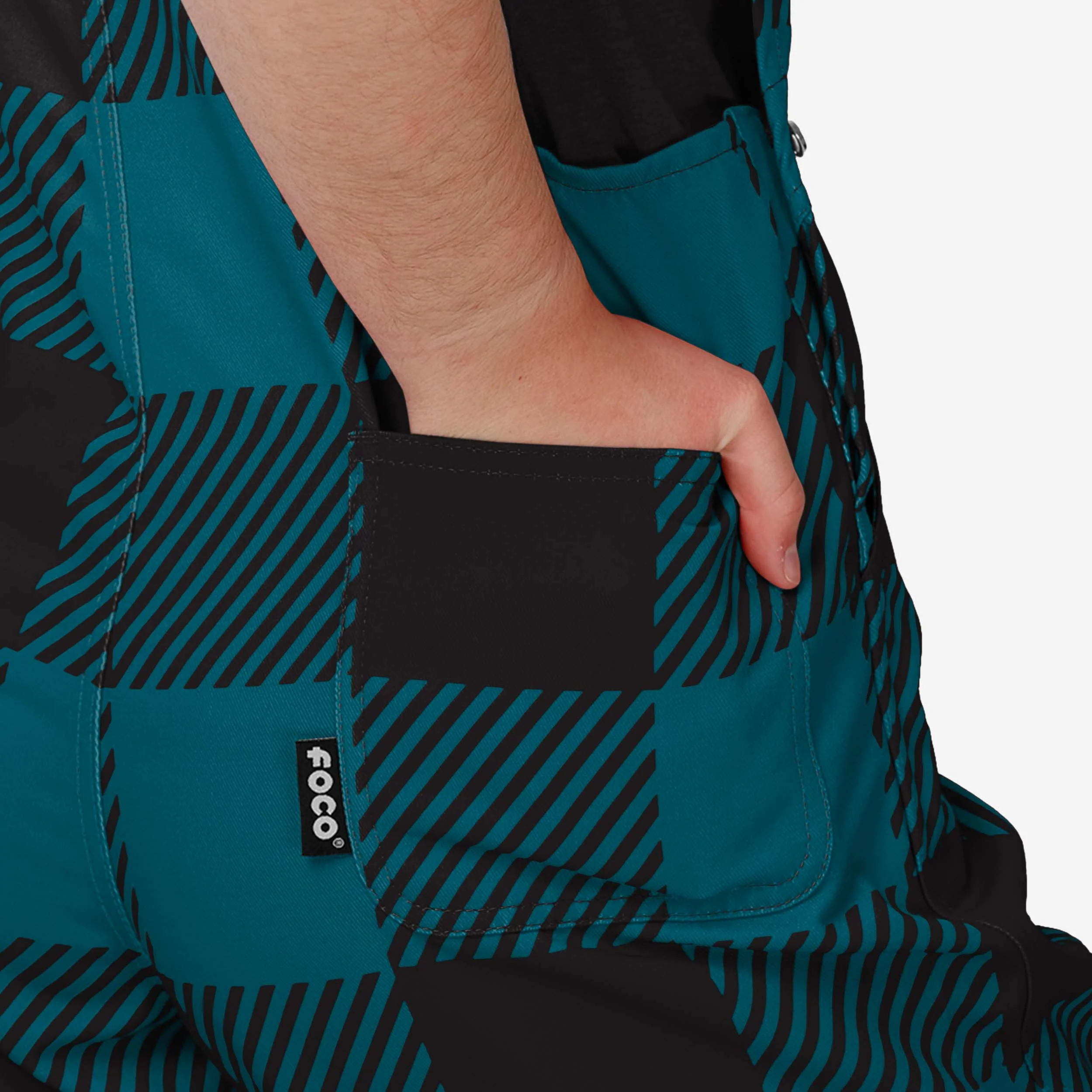 Jacksonville Jaguars Buffalo Youth Plaid Bib Overalls - Image 6