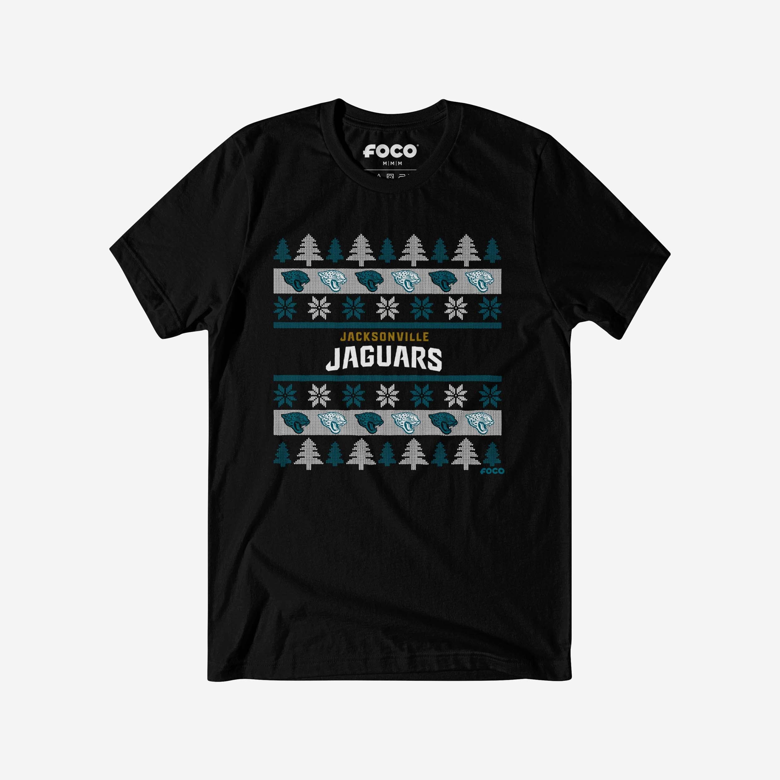 Jacksonville Jaguars Holiday Sweater T-Shirt