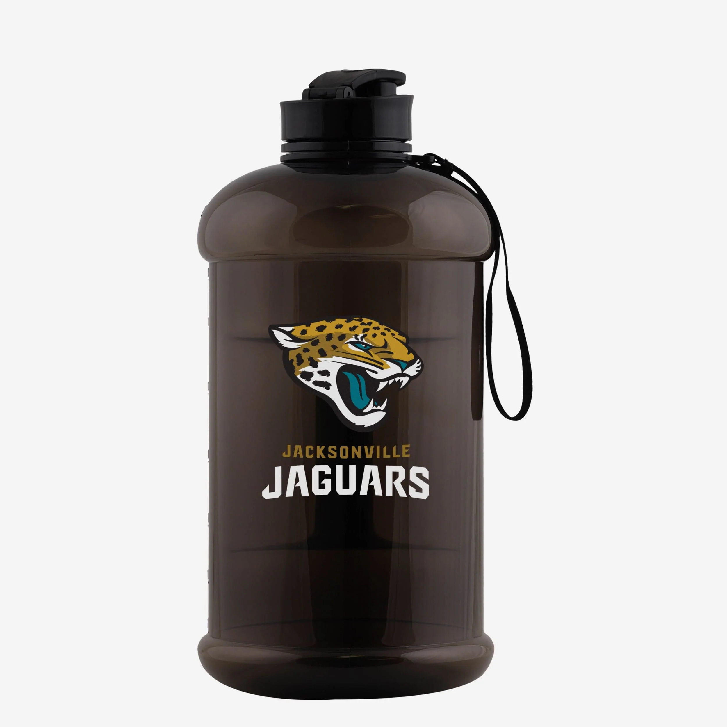 Jacksonville Jaguars Large Team Color Clear Sports Bottle