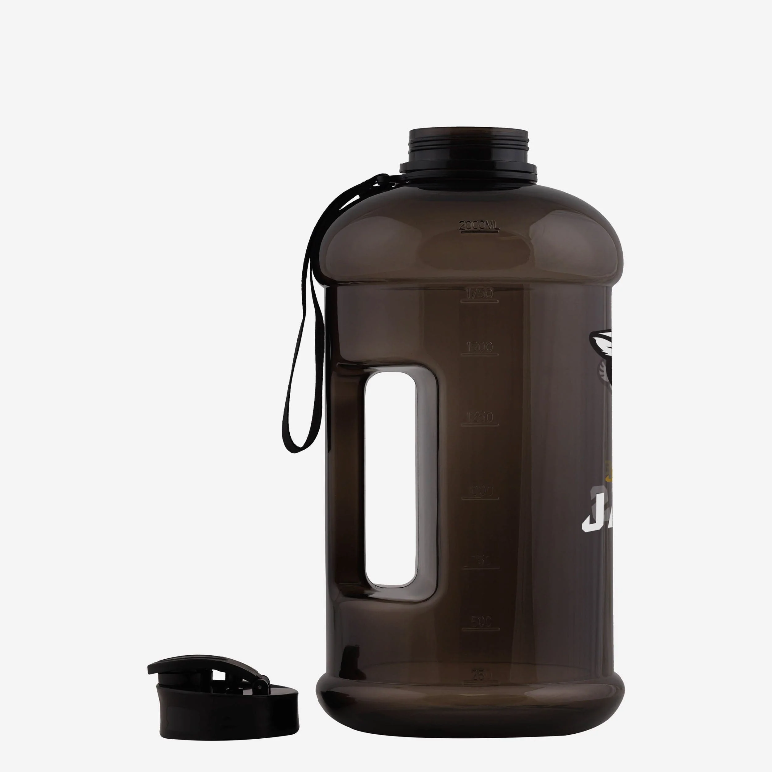 Jacksonville Jaguars Large Team Color Clear Sports Bottle - Image 3