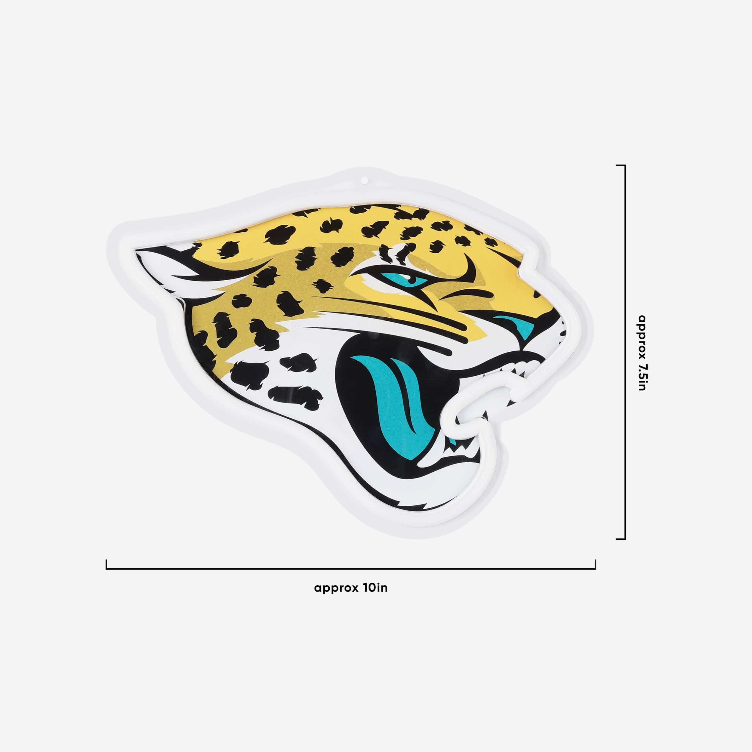 Jacksonville Jaguars Neon Light Up Big Logo Chain - Image 5