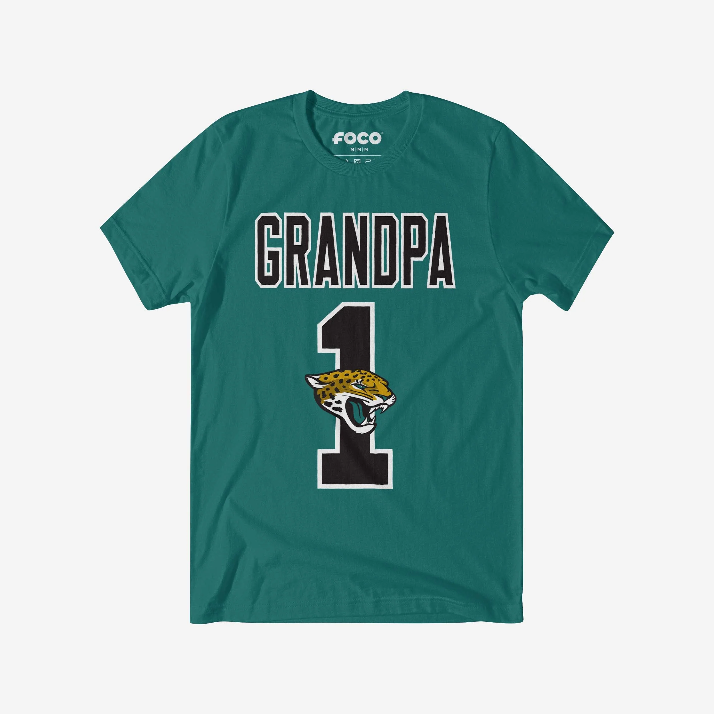Jacksonville Jaguars Number 1 Grandpa T-Shirt