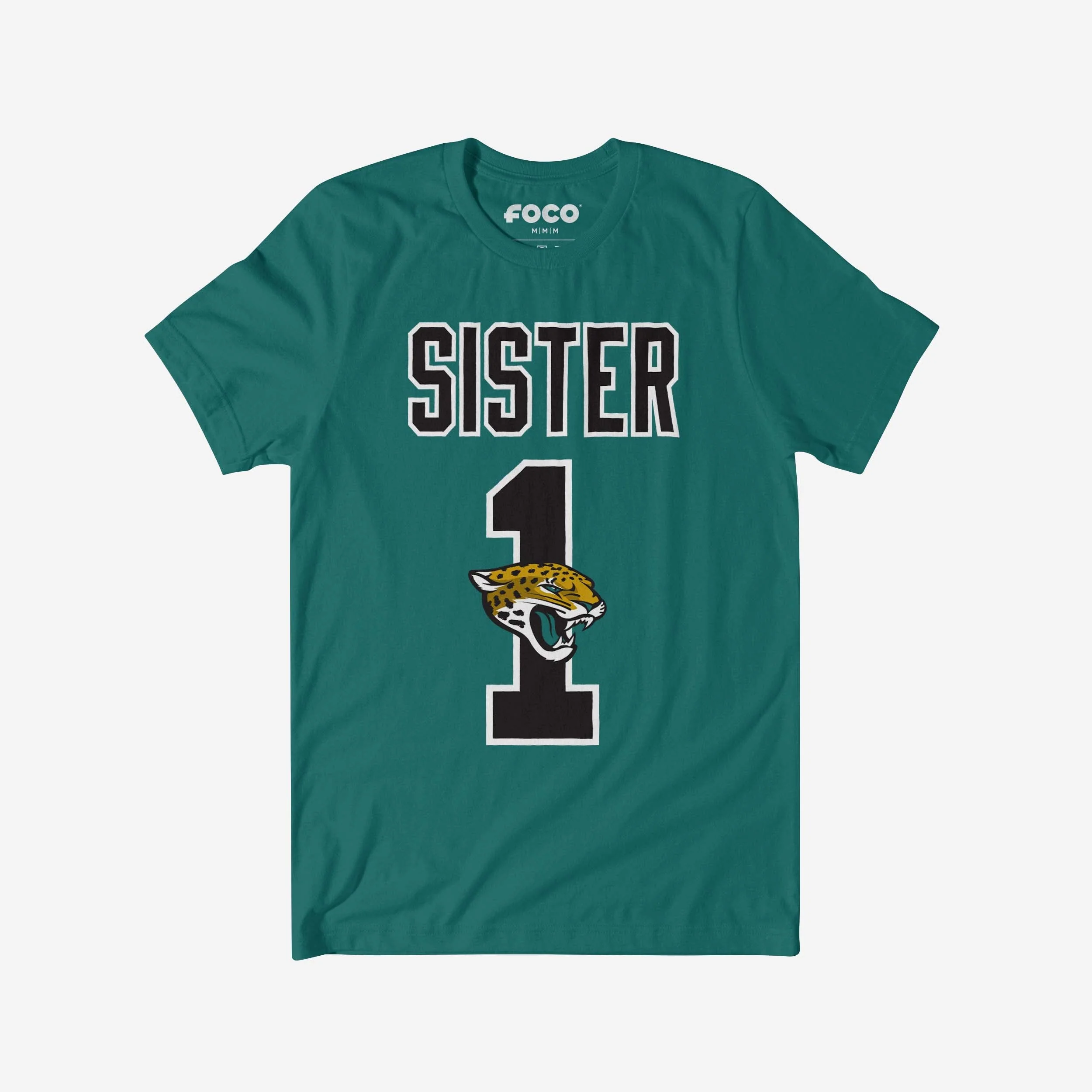 Jacksonville Jaguars Number 1 Sister T-Shirt