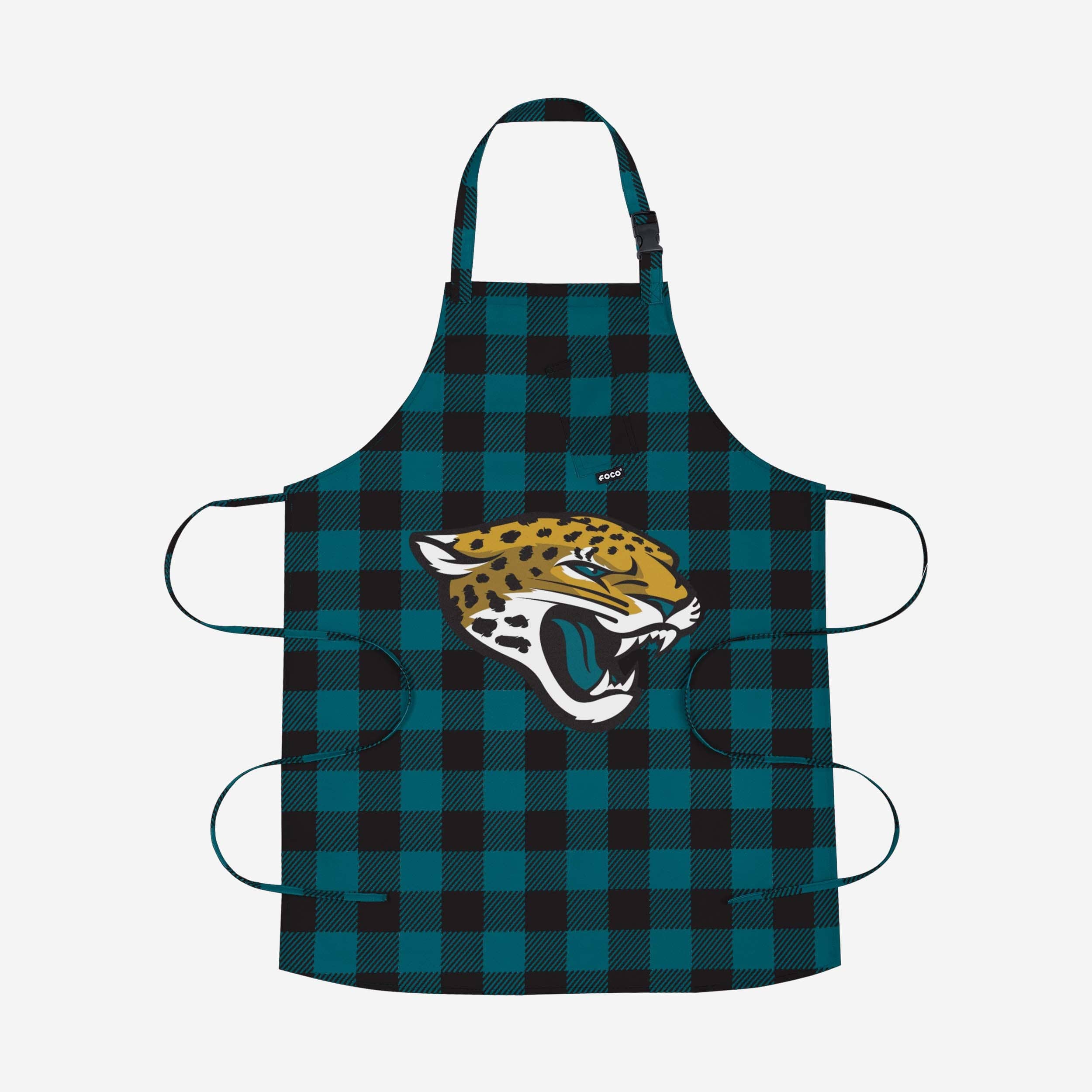 Jacksonville Jaguars Plaid Apron
