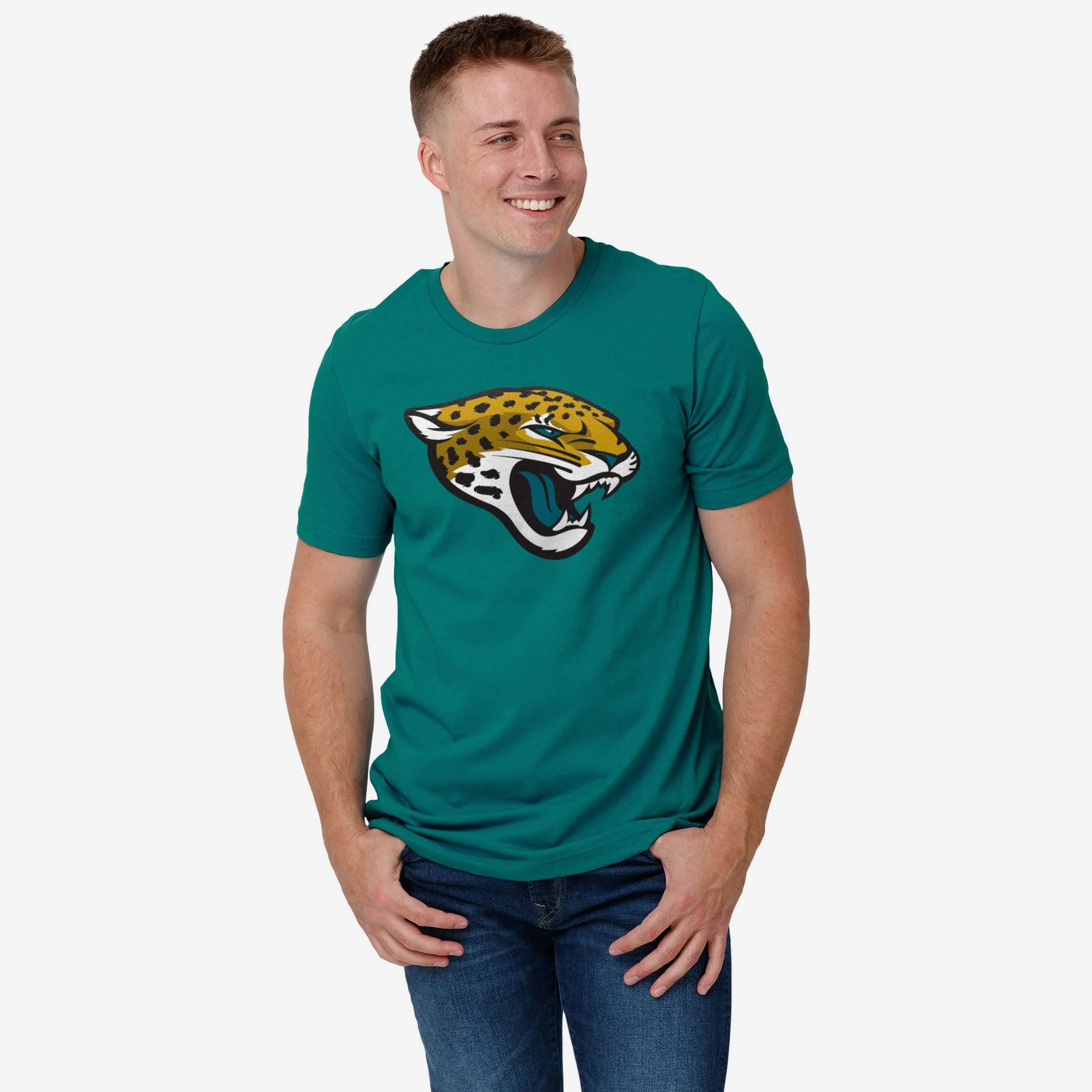 Jacksonville Jaguars Primary Logo T-Shirt - Image 2