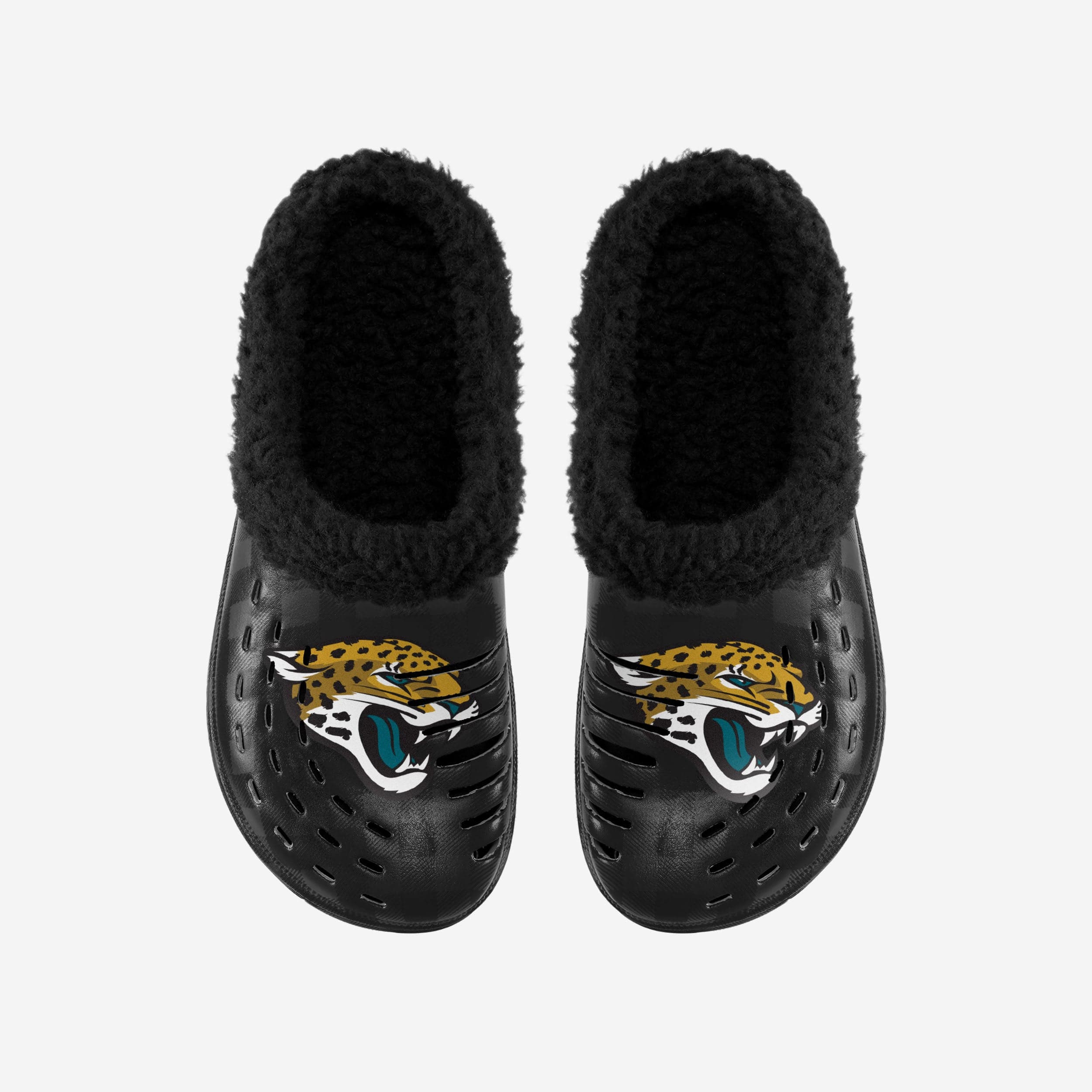 Jacksonville Jaguars Sherpa Lined Buffalo Check Clog - Image 4