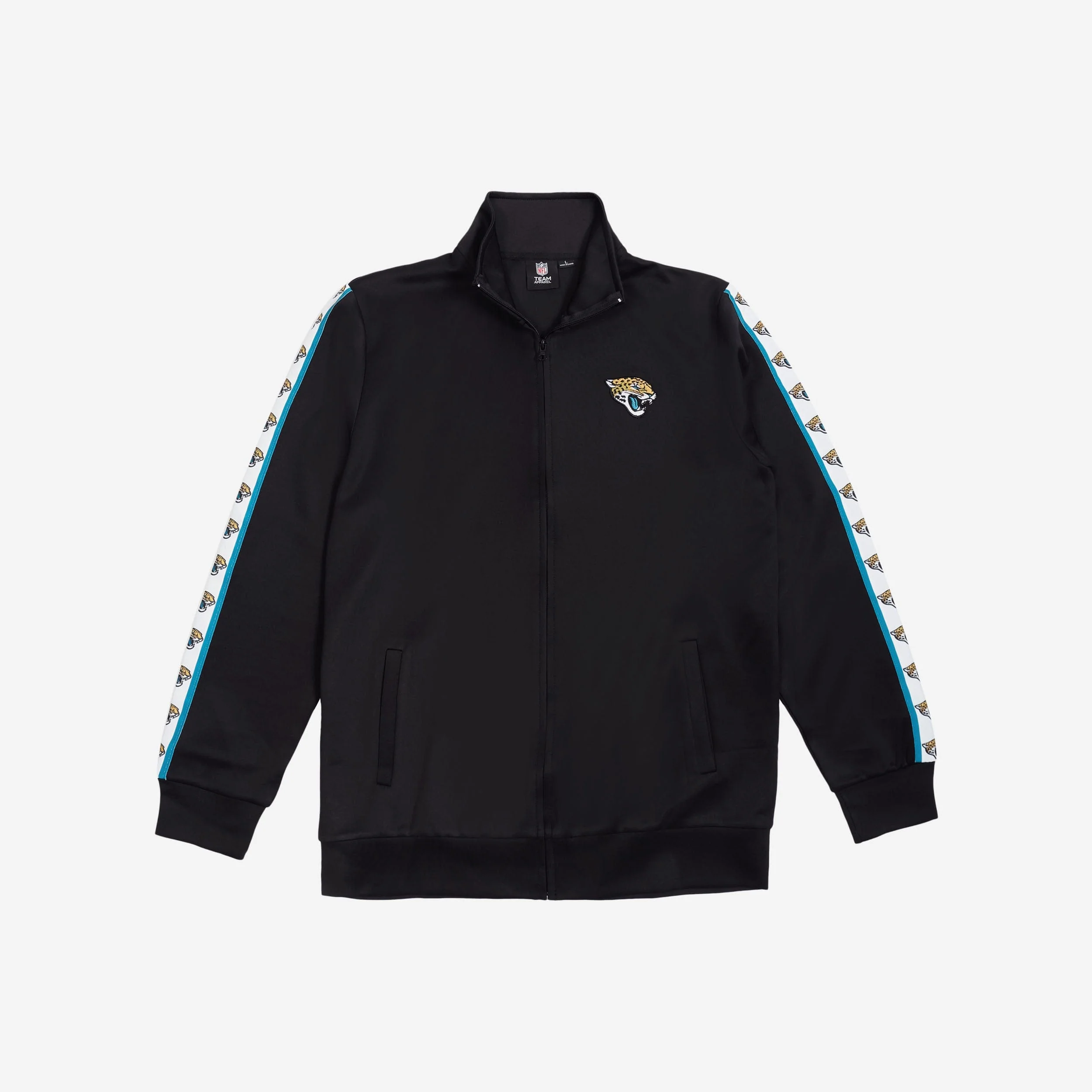 Jacksonville Jaguars Stripe Logo Track Jacket - Image 6