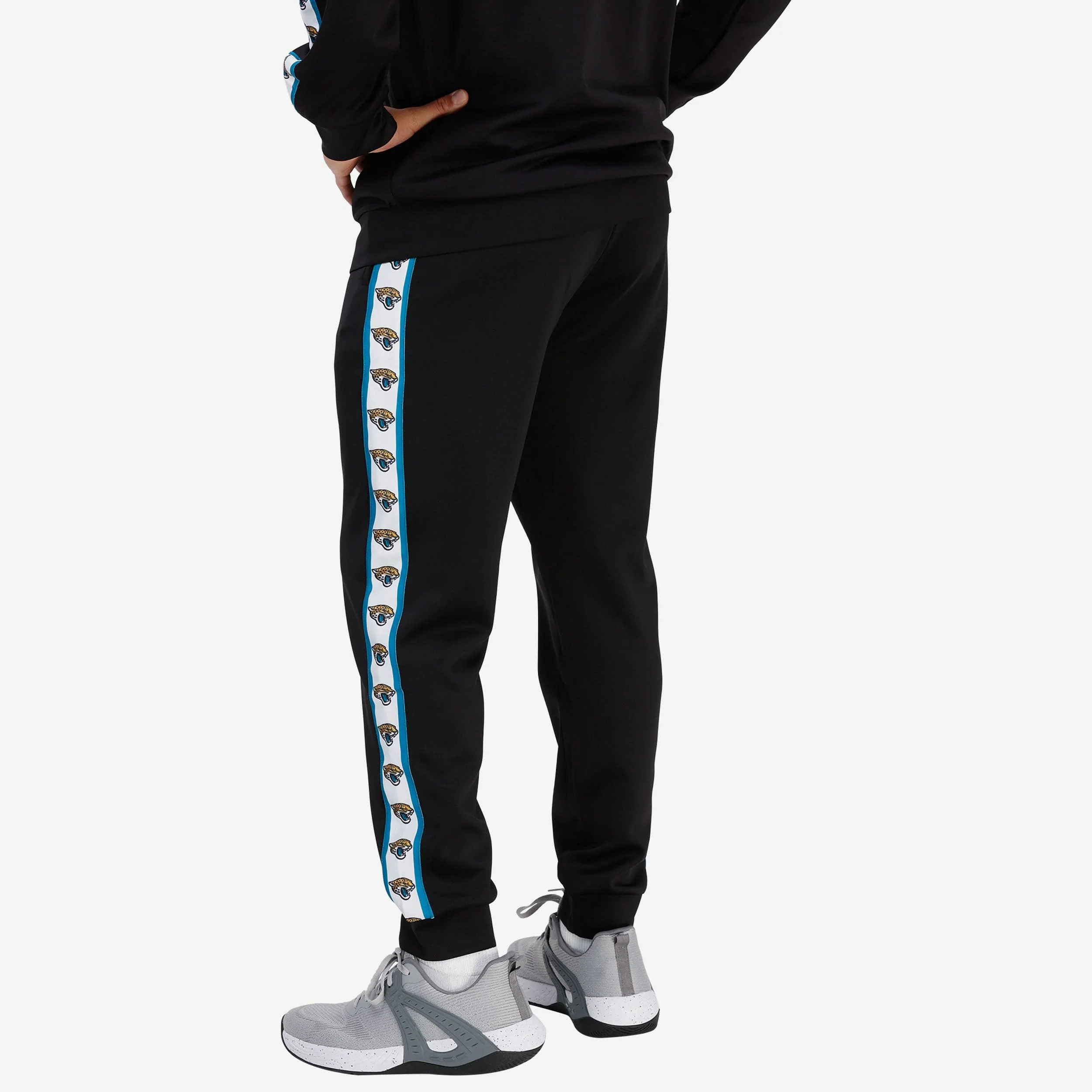 Jacksonville Jaguars Stripe Logo Track Pants - Image 2
