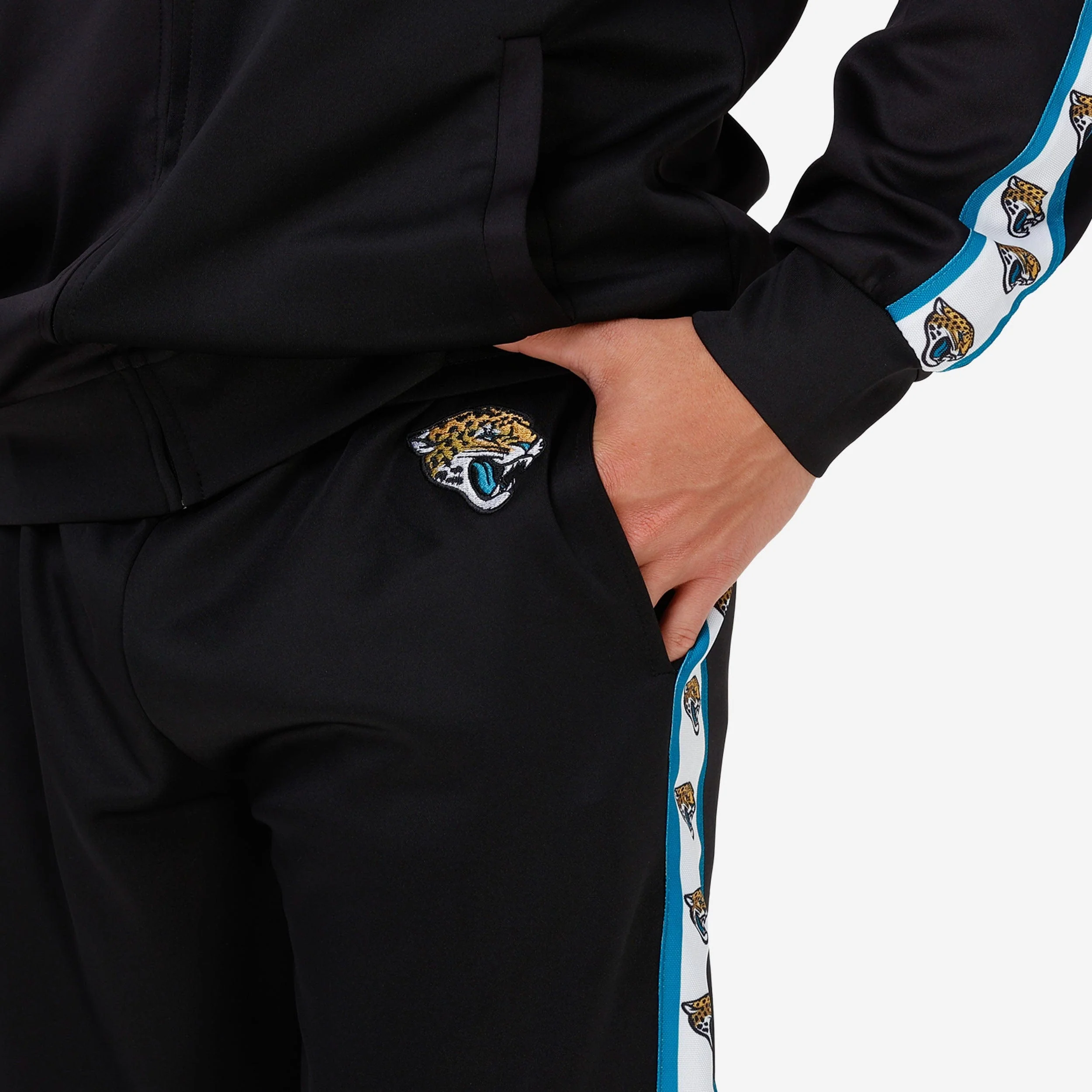 Jacksonville Jaguars Stripe Logo Track Pants - Image 3