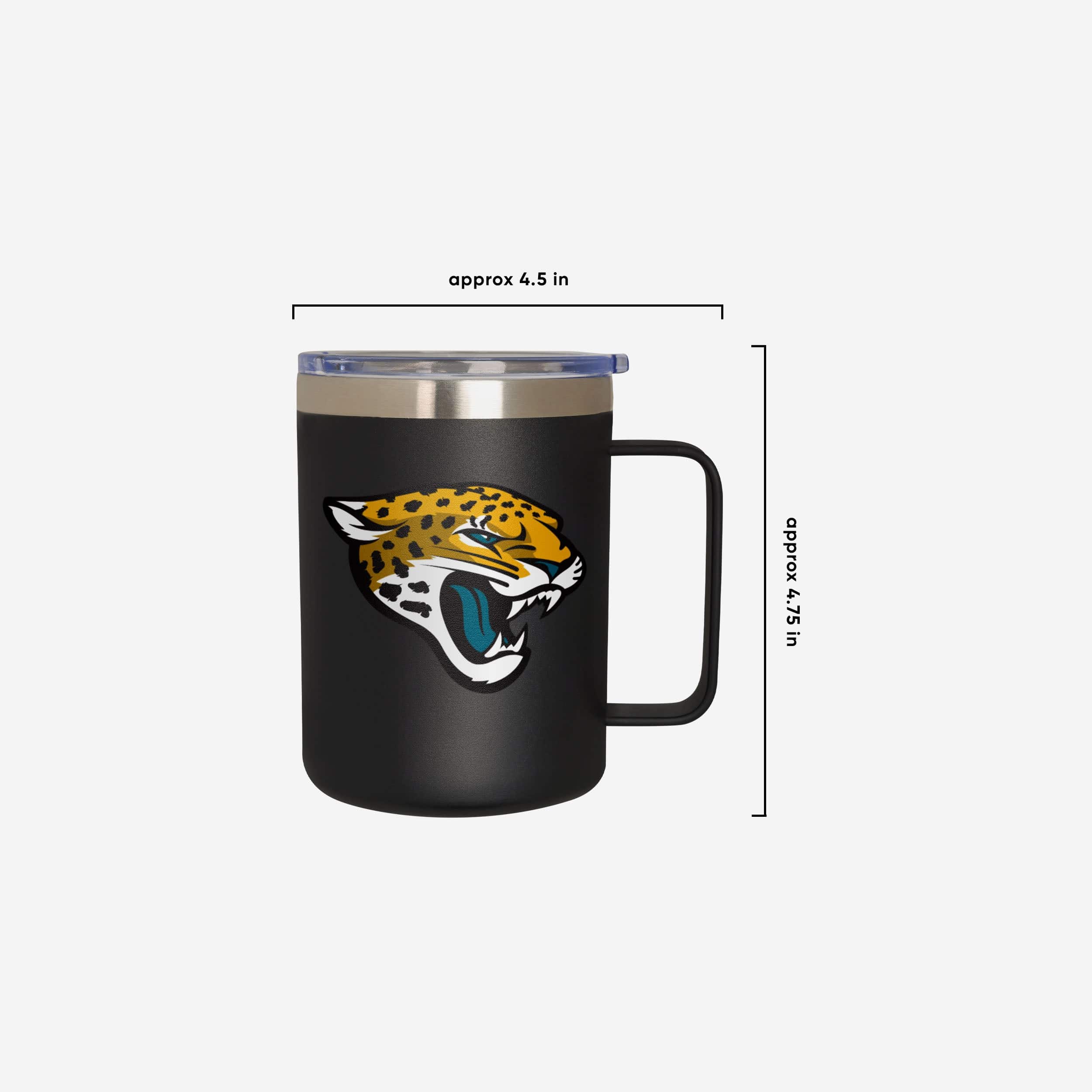Jacksonville Jaguars Team Color Insulated Stainless Steel Mug - Image 5