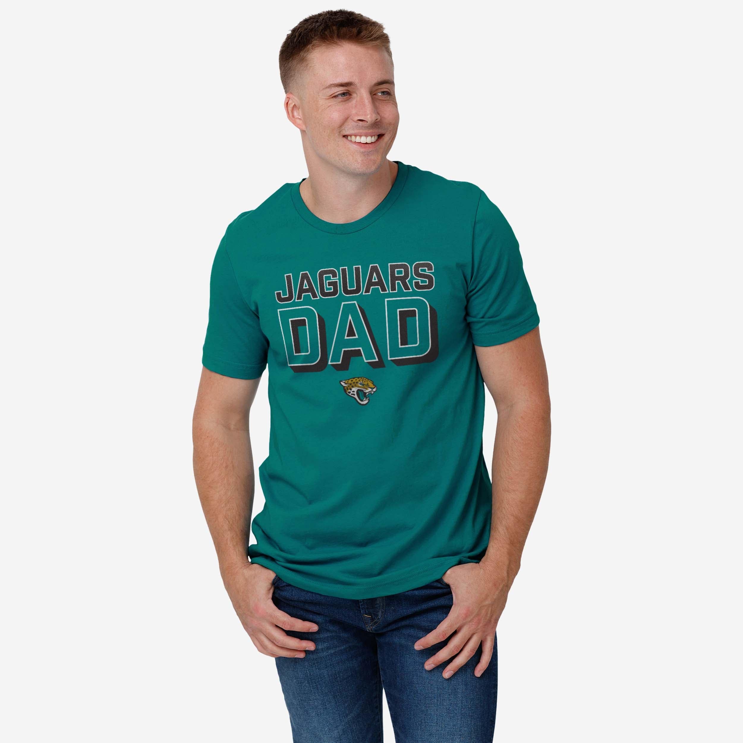 Jacksonville Jaguars Team Dad T-Shirt - Image 2