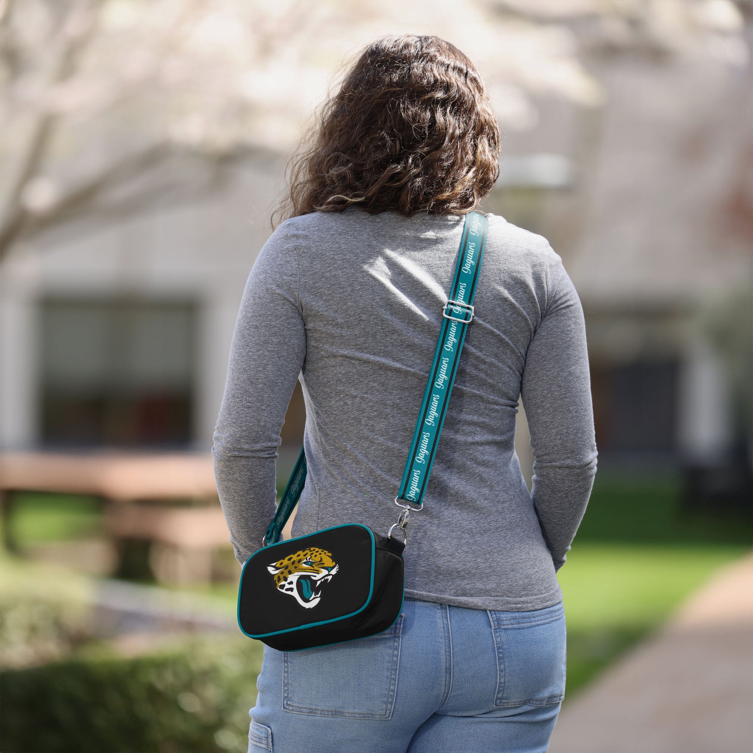 Jacksonville Jaguars Team Logo Crossbody Bag - Image 3