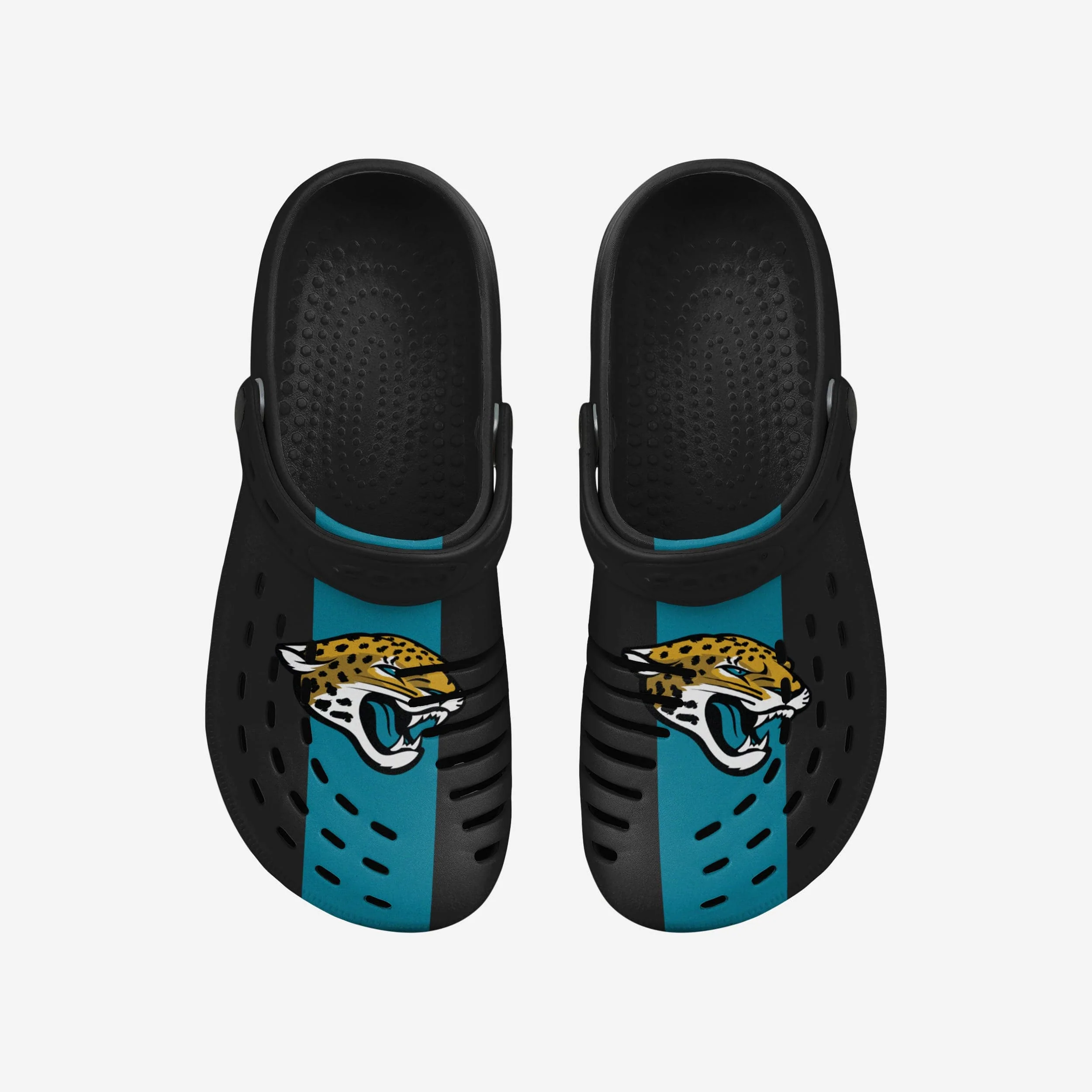 Jacksonville Jaguars Team Stripe Clog With Strap - Image 4
