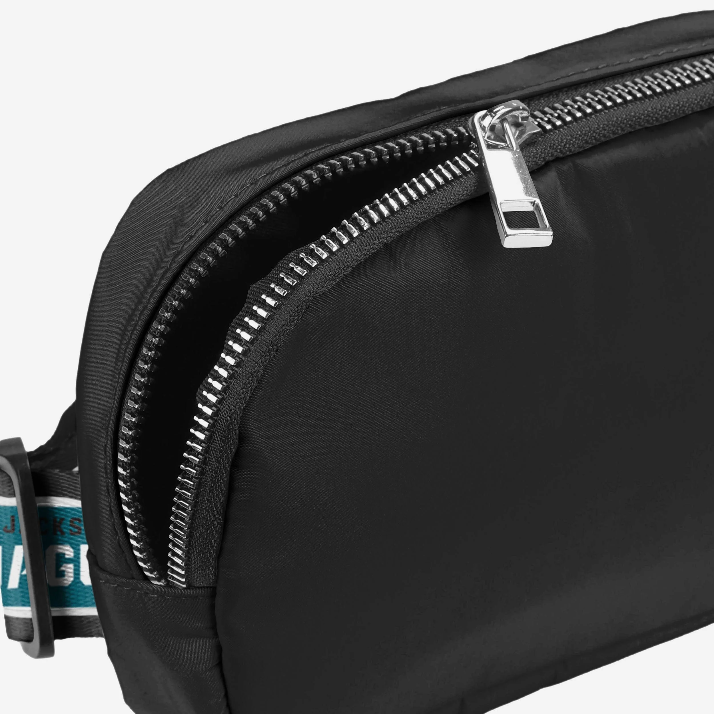 Jacksonville Jaguars Team Wordmark Crossbody Belt Bag - Image 4