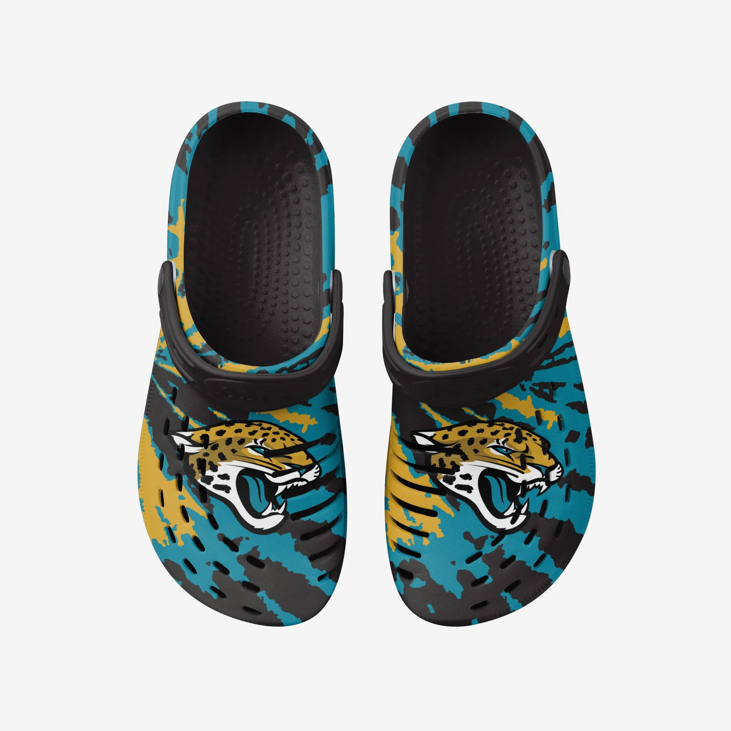 Jacksonville Jaguars Tie-Dye Clog With Strap - Image 4