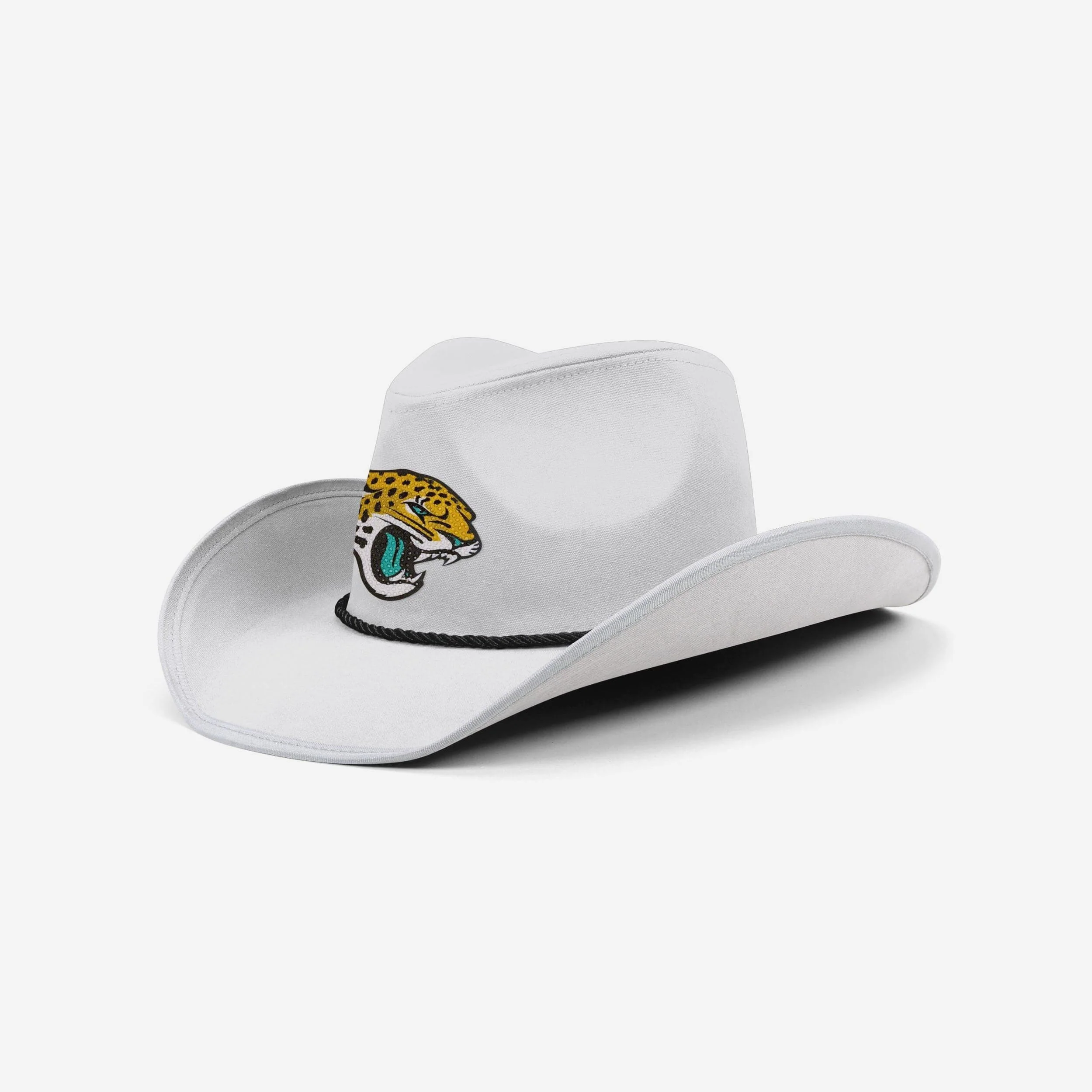 Jacksonville Jaguars White Rhinestone Logo Cowboy Hat