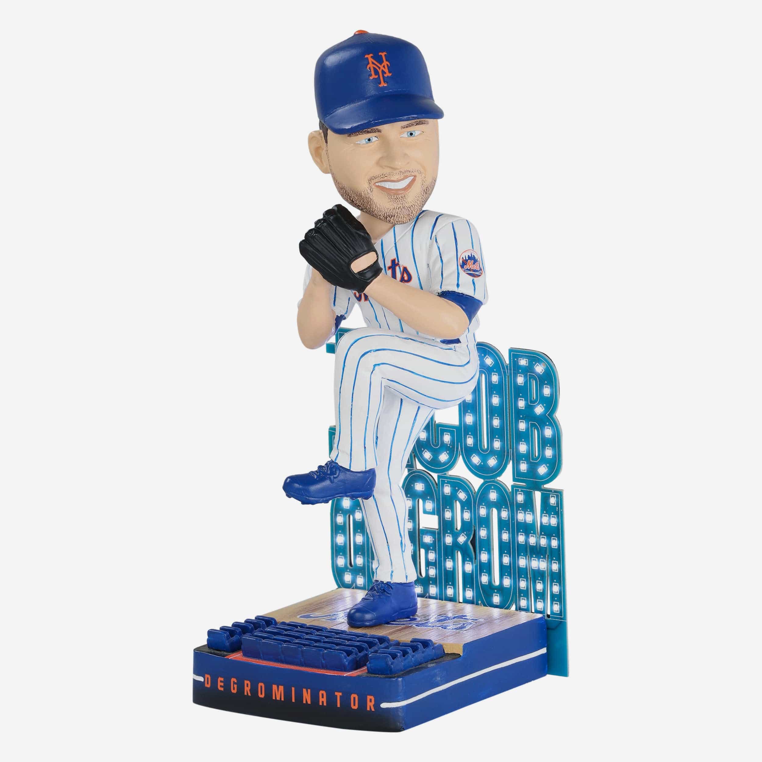 Jacob deGrom New York Mets Center Stage Light Up Bobblehead - Image 3