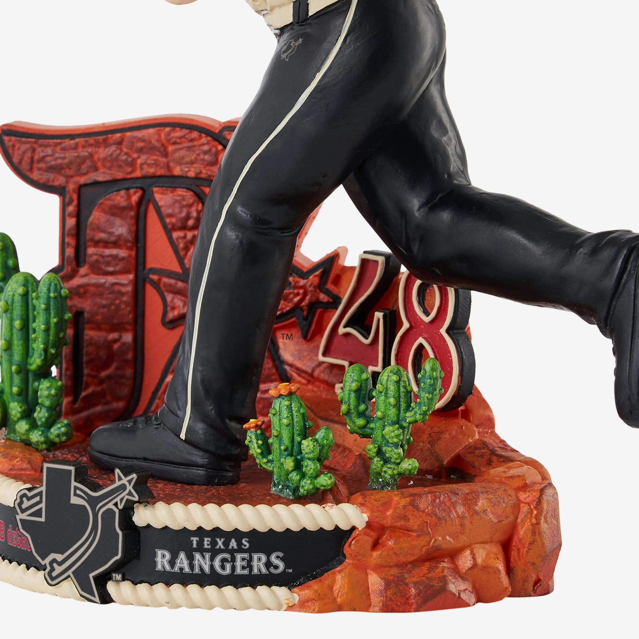 Jacob deGrom Texas Rangers 2023 City Connect Bobblehead - Image 3