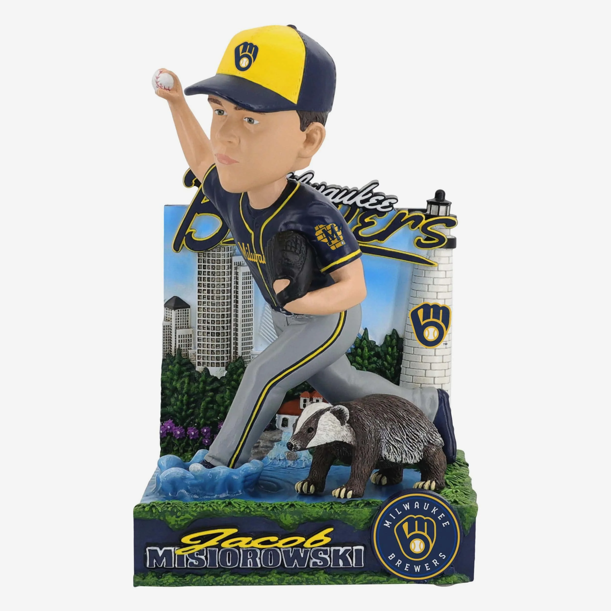 Jacob Misiorowski Milwaukee Brewers Badger State Bobblehead