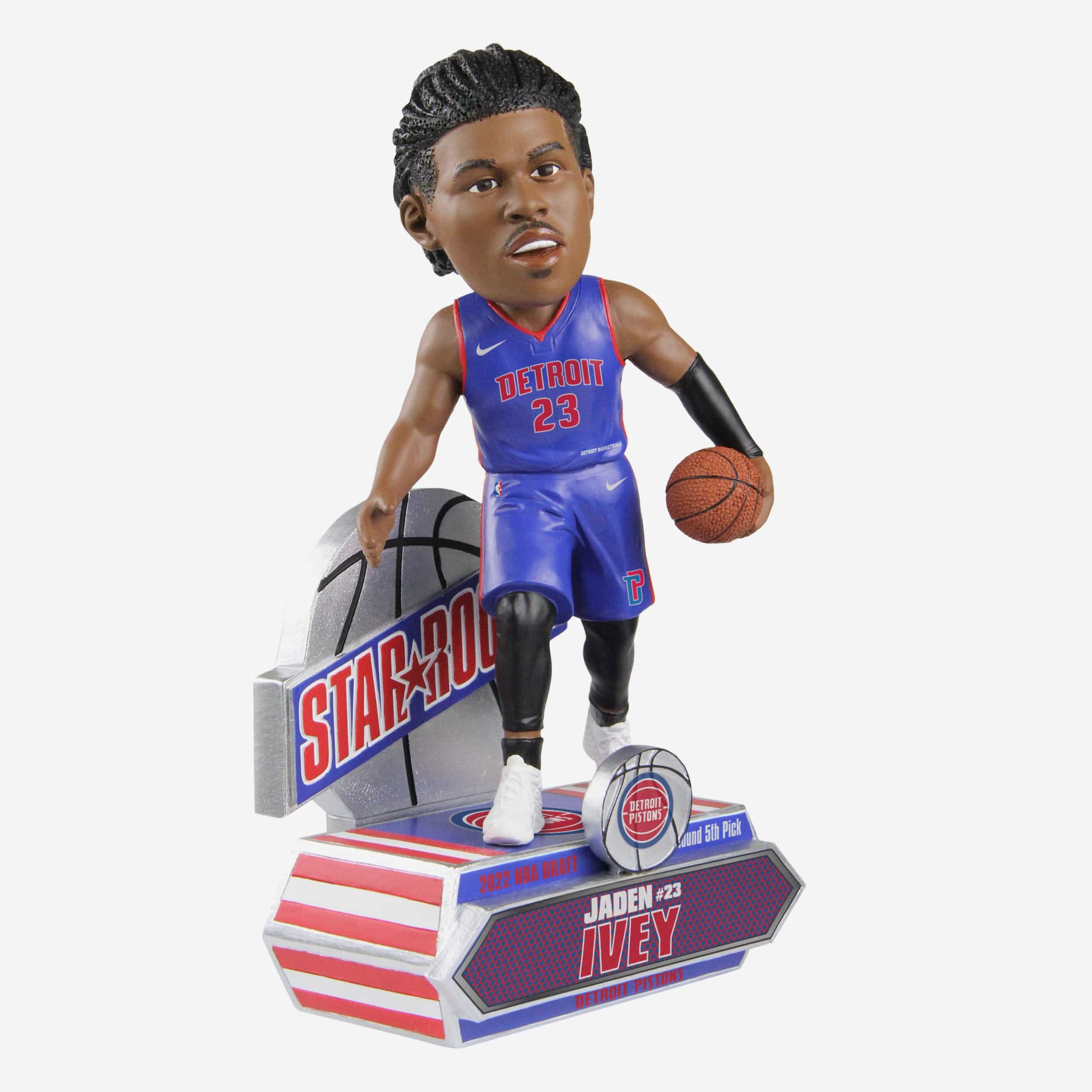 Jaden Ivey Detroit Pistons 2022 Rookie Series Bobblehead - Image 4