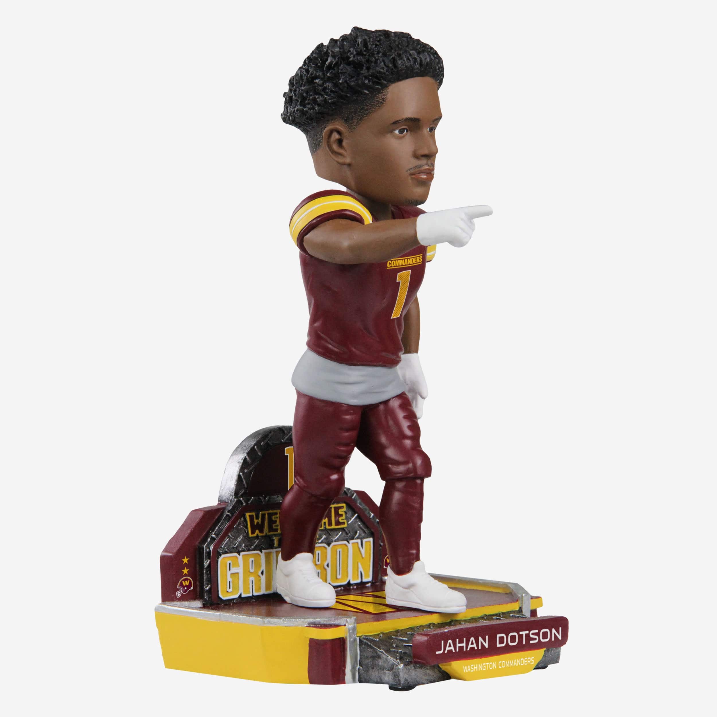 Jahan Dotson Washington Commanders NFL 2022 Rookie Series Bobblehead - Image 4