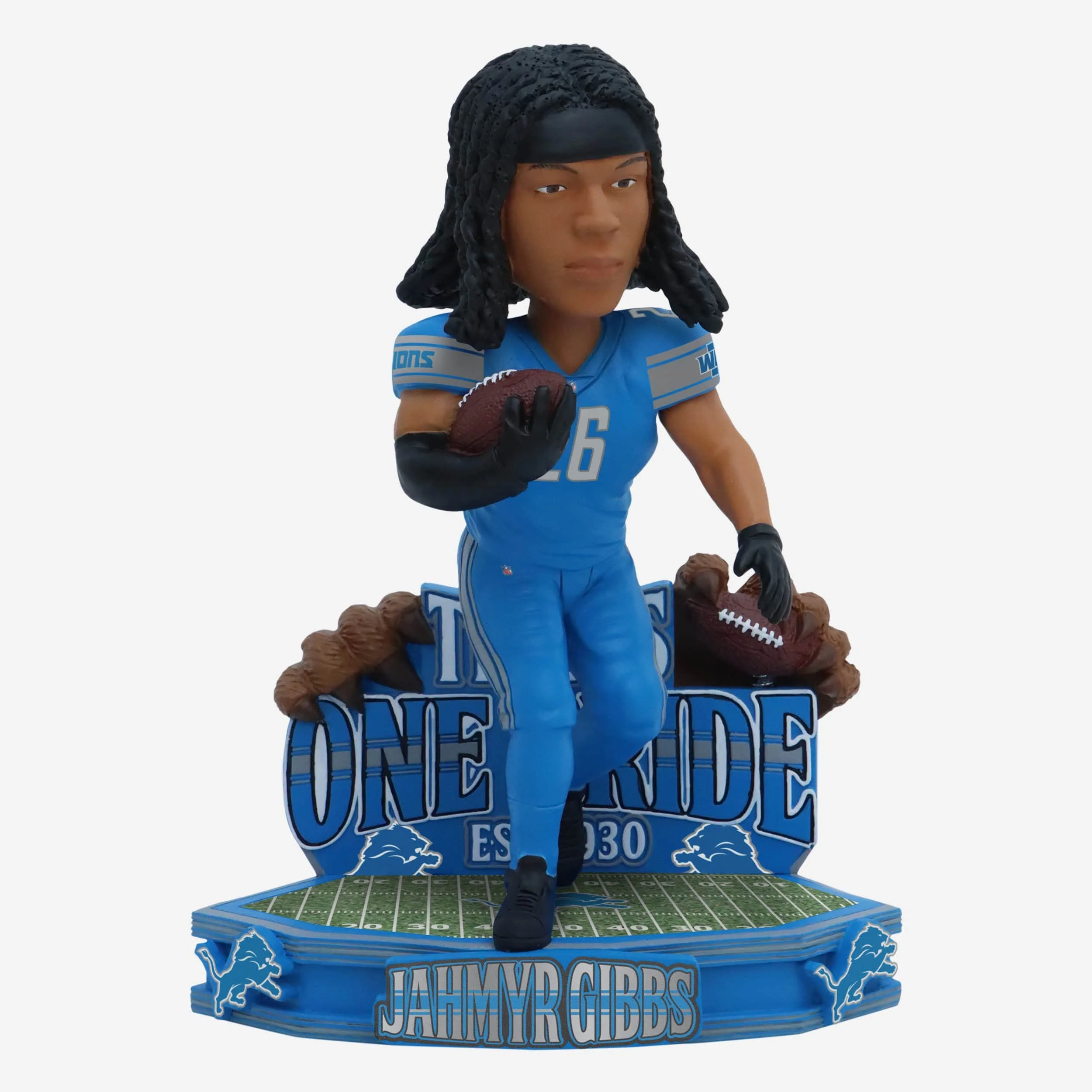 Jahmyr Gibbs Detroit Lions One Pride Bobblehead