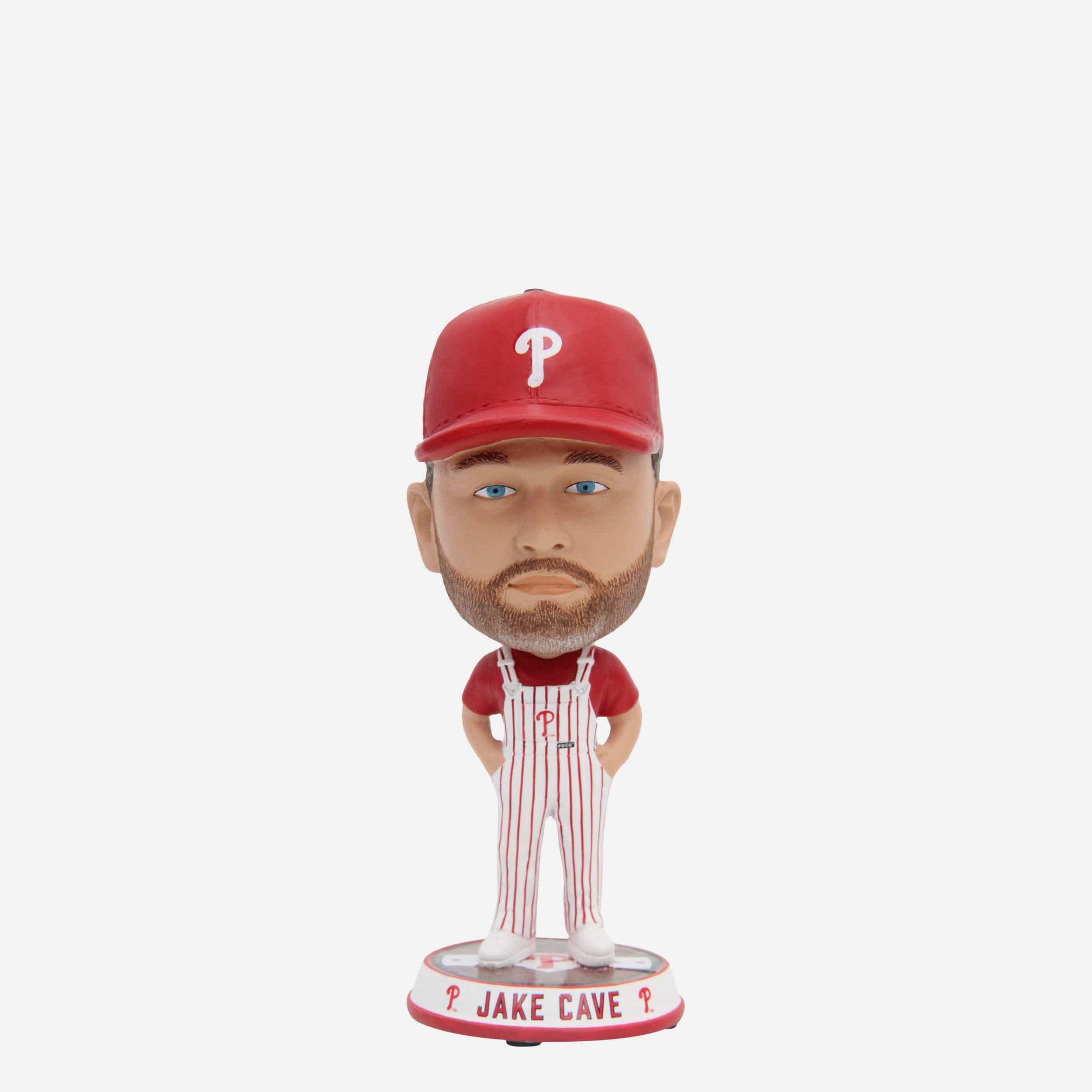 Jake Cave Philadelphia Phillies Bib Overalls Mini Bighead Bobblehead