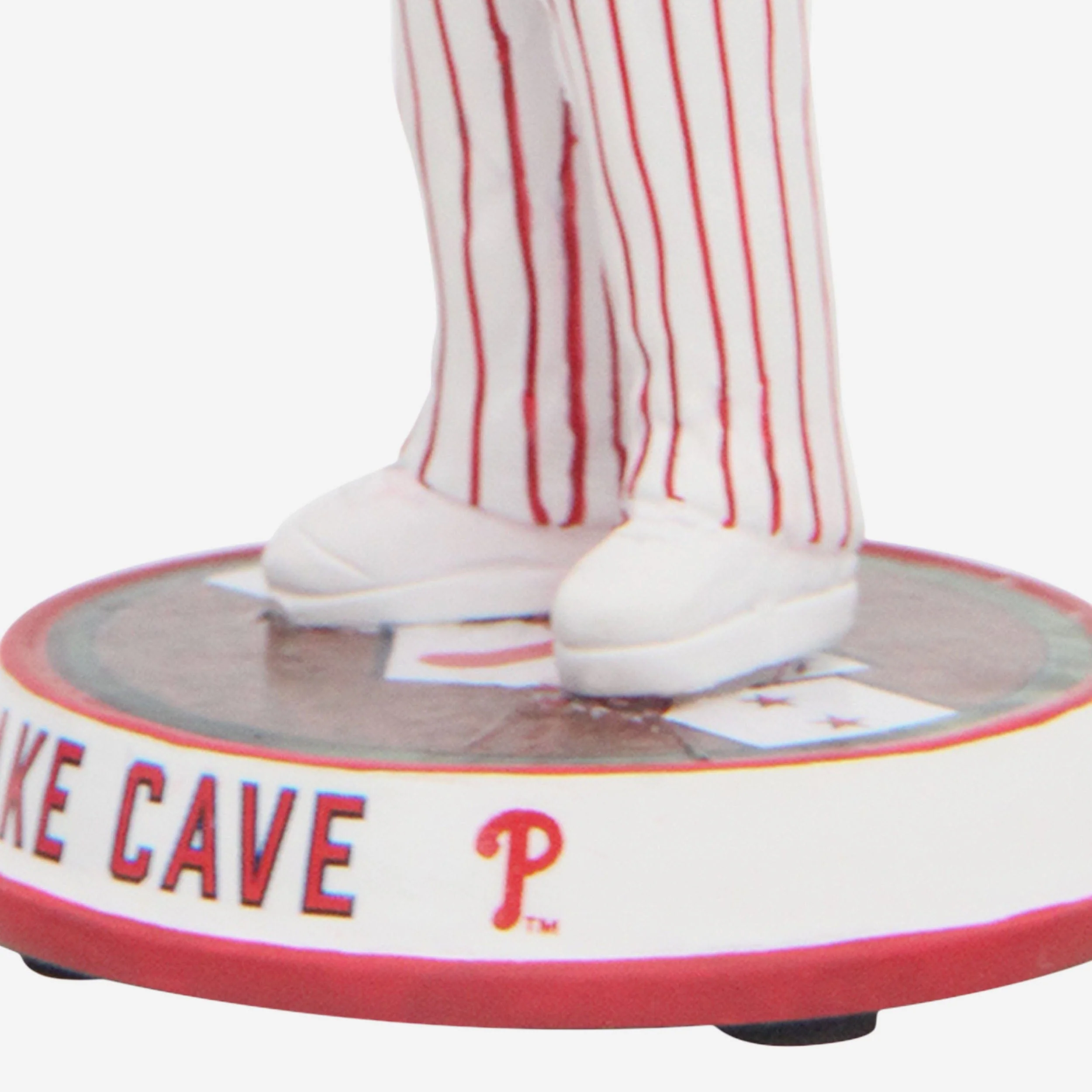 Jake Cave Philadelphia Phillies Bib Overalls Mini Bighead Bobblehead - Image 3
