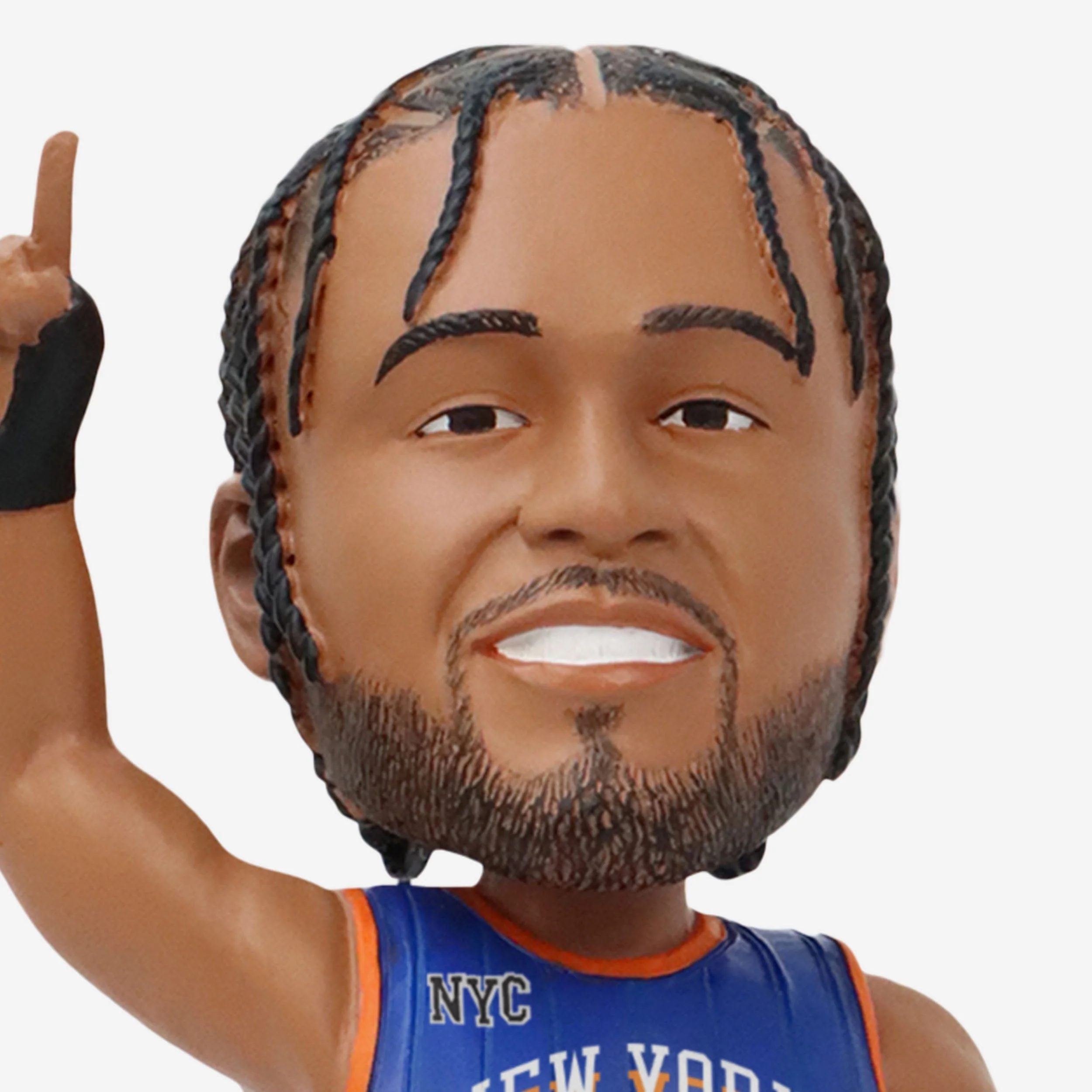 Jalen Brunson New York Knicks 2024 City Jersey Bobblehead - Image 2
