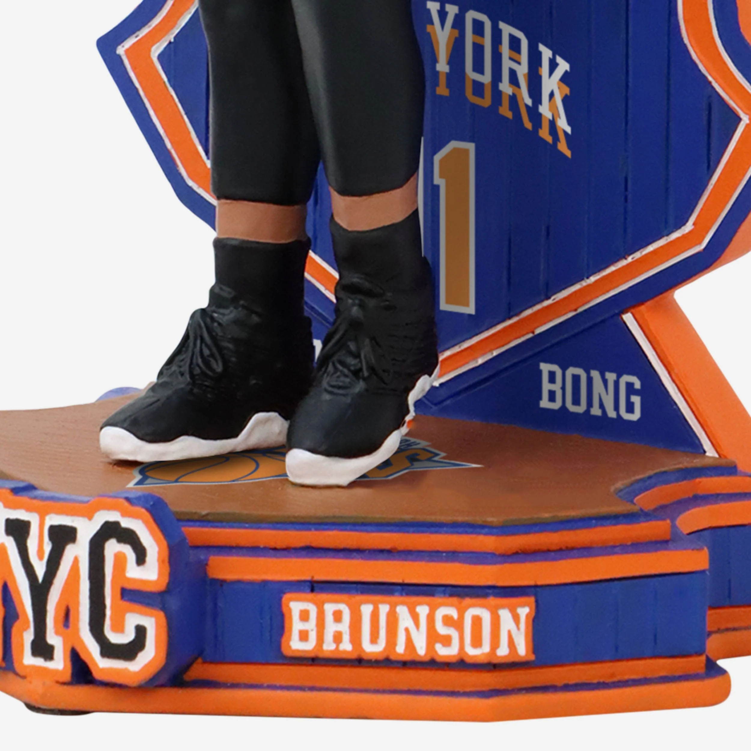 Jalen Brunson New York Knicks 2024 City Jersey Bobblehead - Image 3