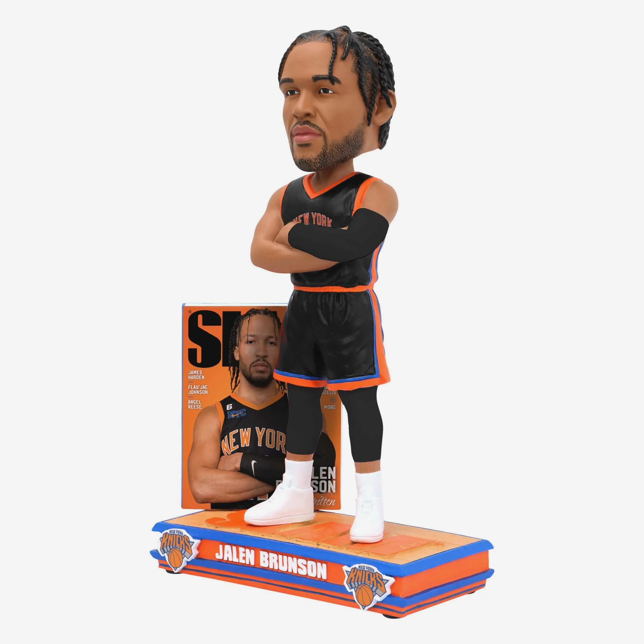 Jalen Brunson New York Knicks It Was Written Slam Magazine Cover Bobblehead - Image 4