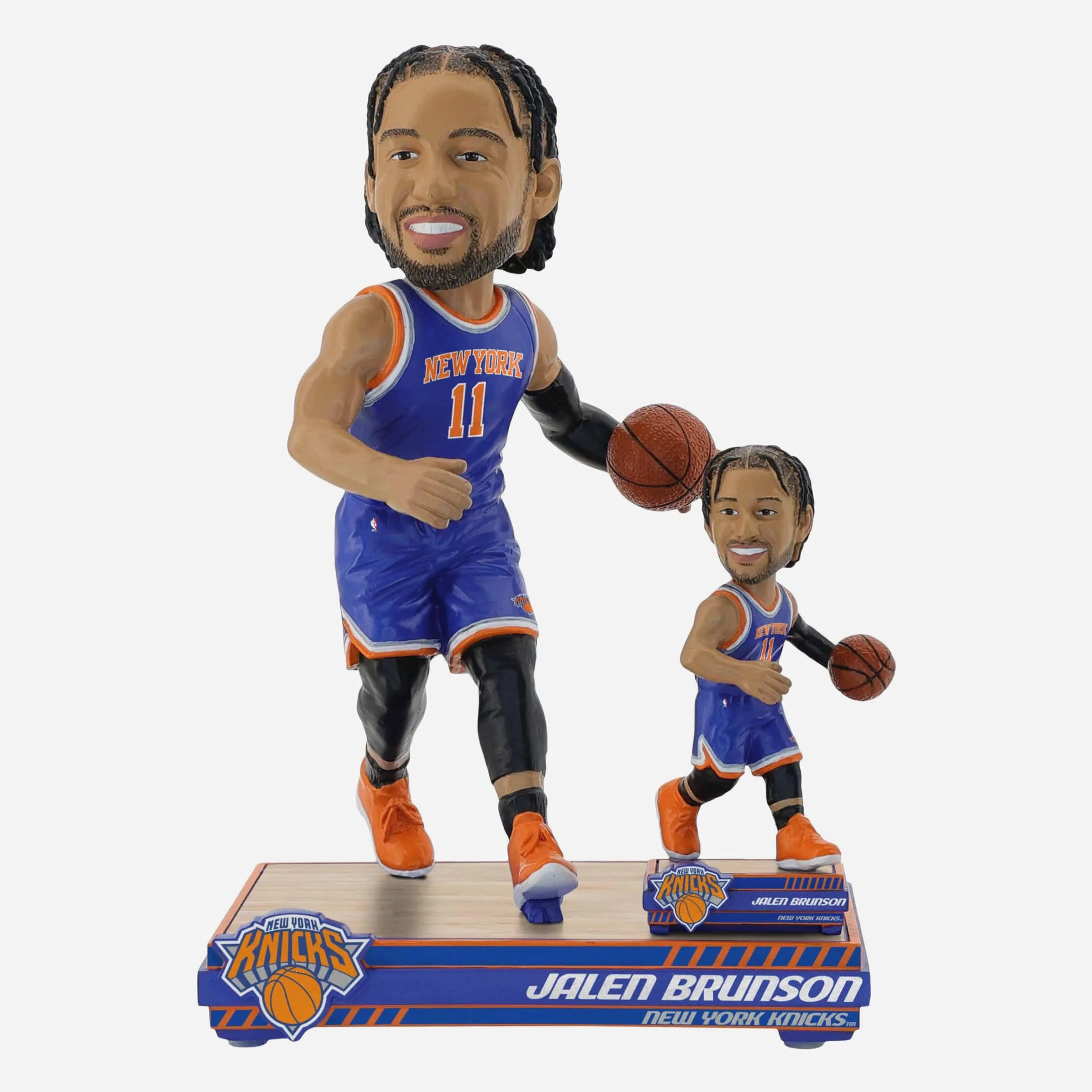 Jalen Brunson New York Knicks Magnetized Bobble Dubblz Bobblehead