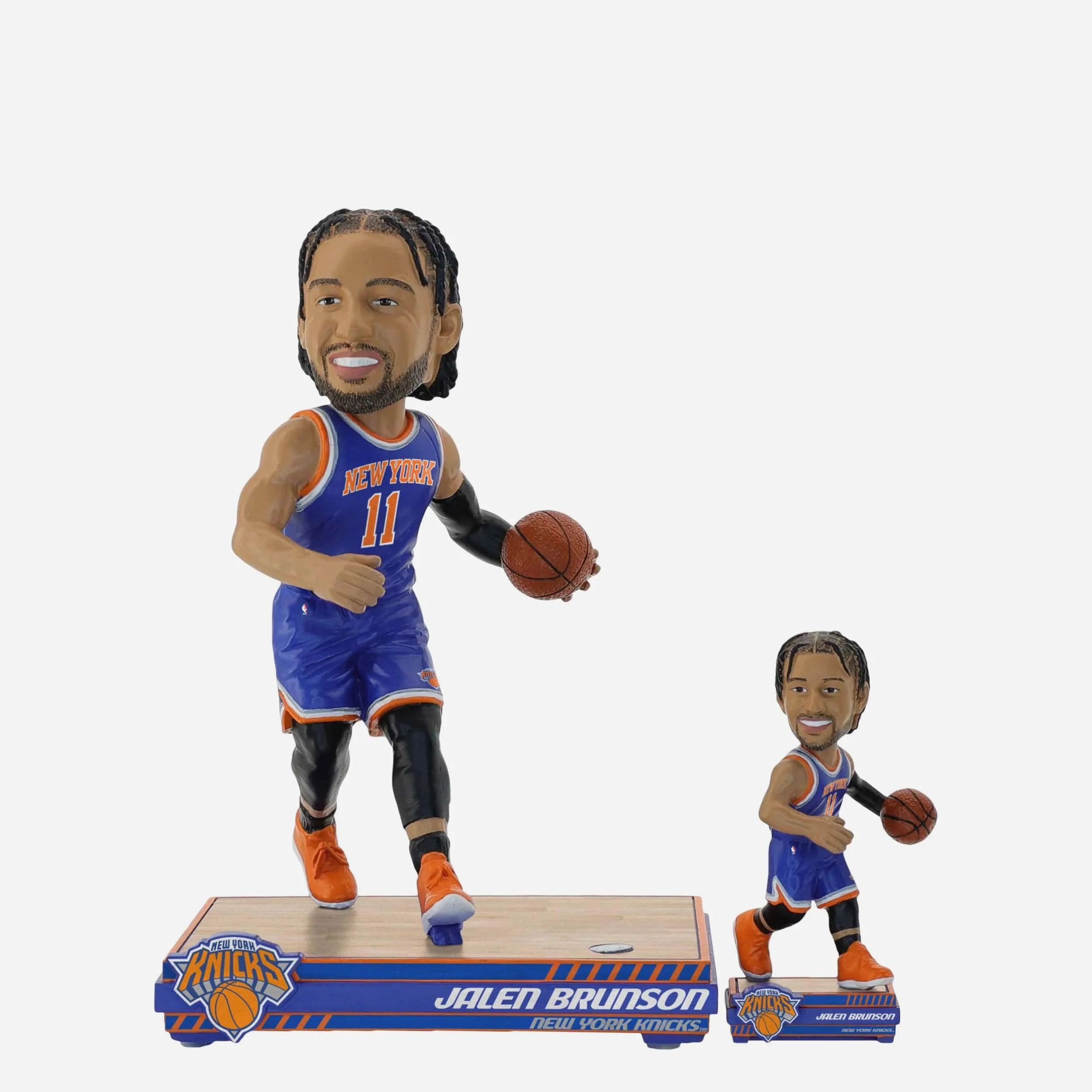 Jalen Brunson New York Knicks Magnetized Bobble Dubblz Bobblehead - Image 6