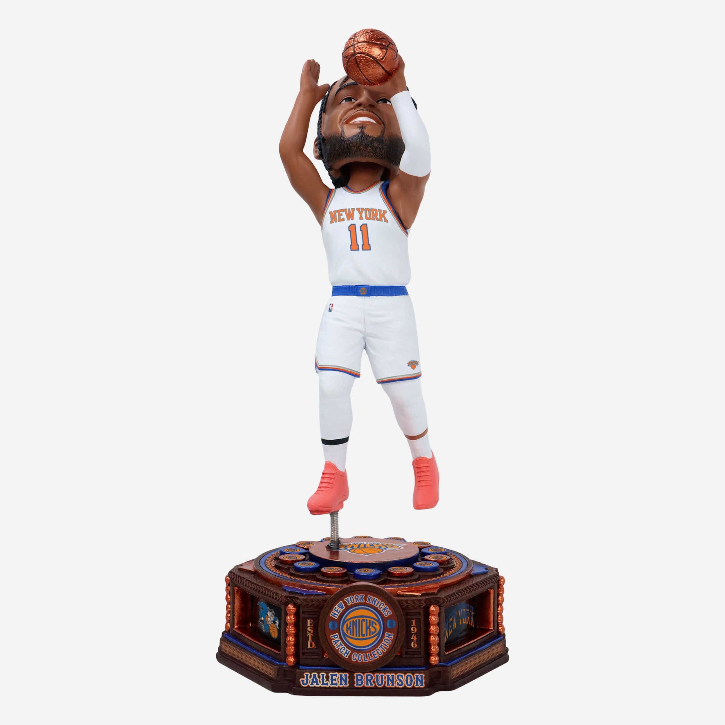 Jalen Brunson New York Knicks Patch Collection Bobblehead