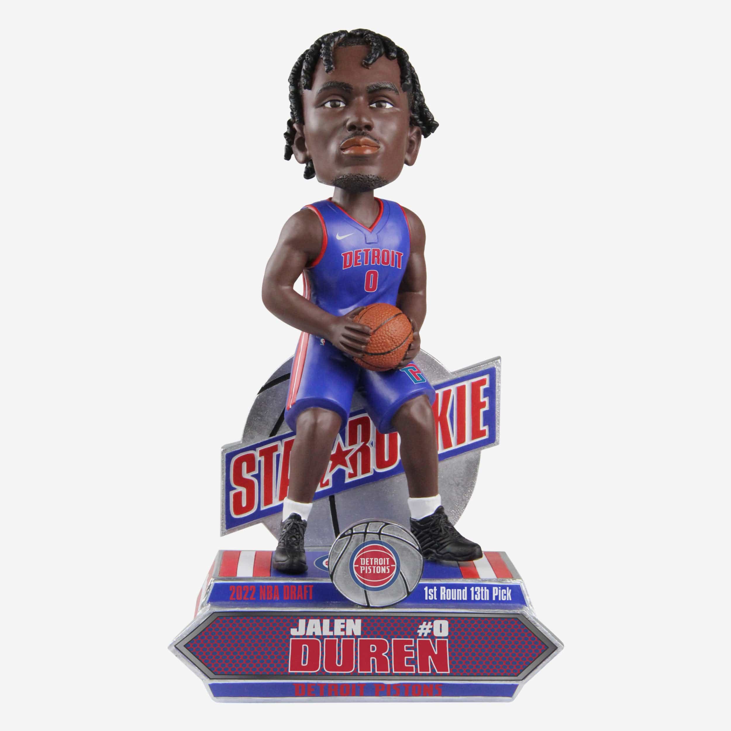 Jalen Duren Detroit Pistons 2022 Rookie Series Bobblehead