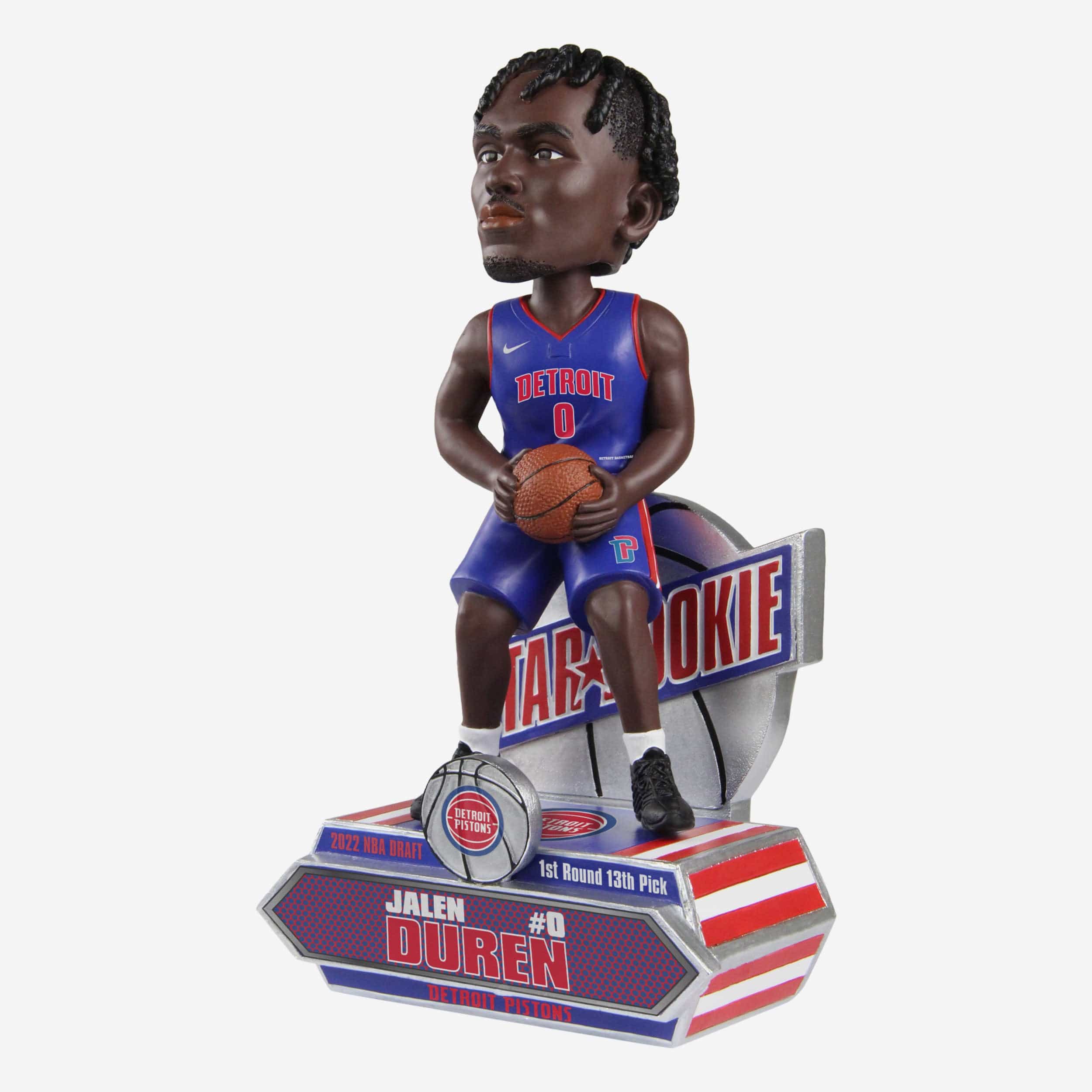 Jalen Duren Detroit Pistons 2022 Rookie Series Bobblehead - Image 4