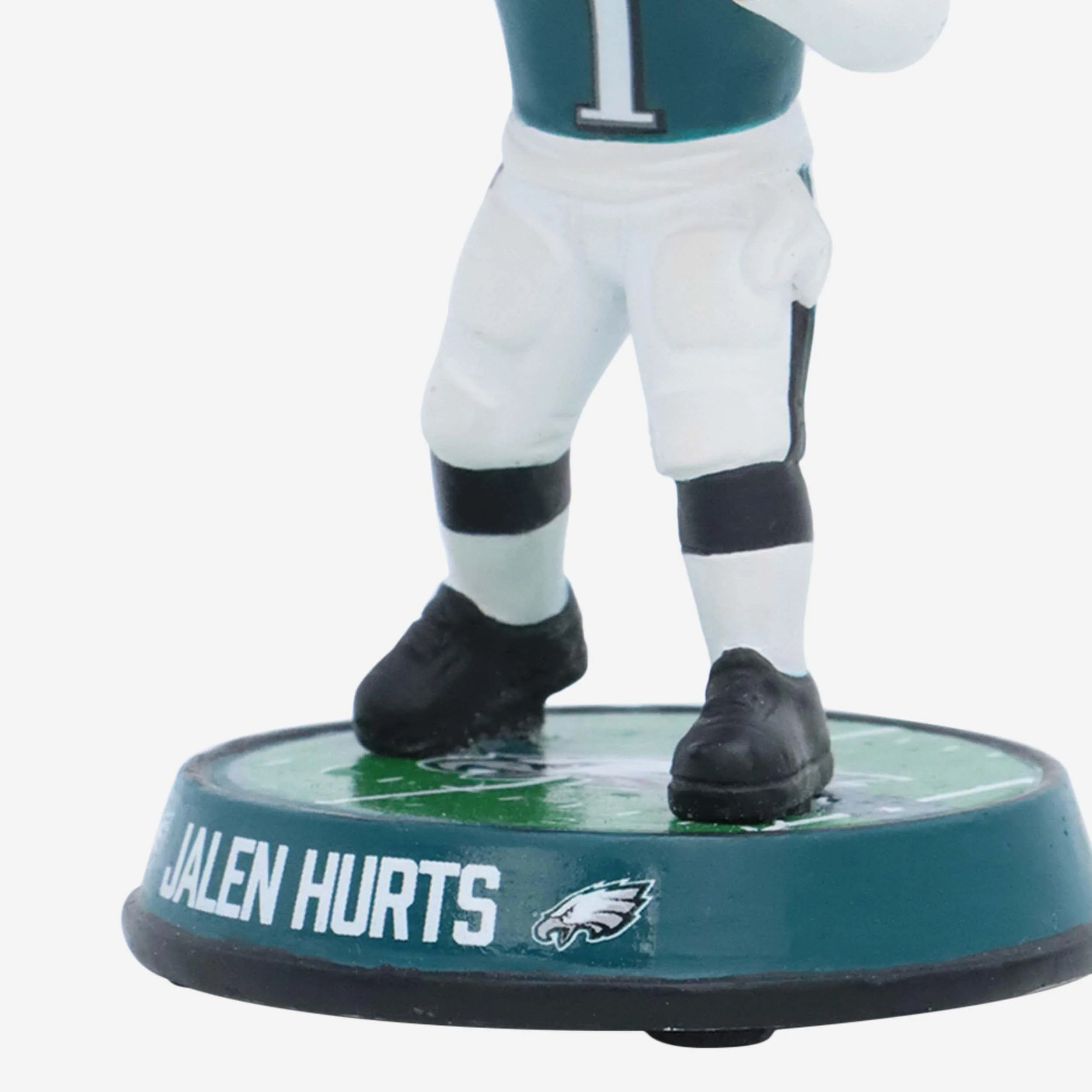 Jalen Hurts Philadelphia Eagles Field Stripe Mini Bighead Bobblehead - Image 3