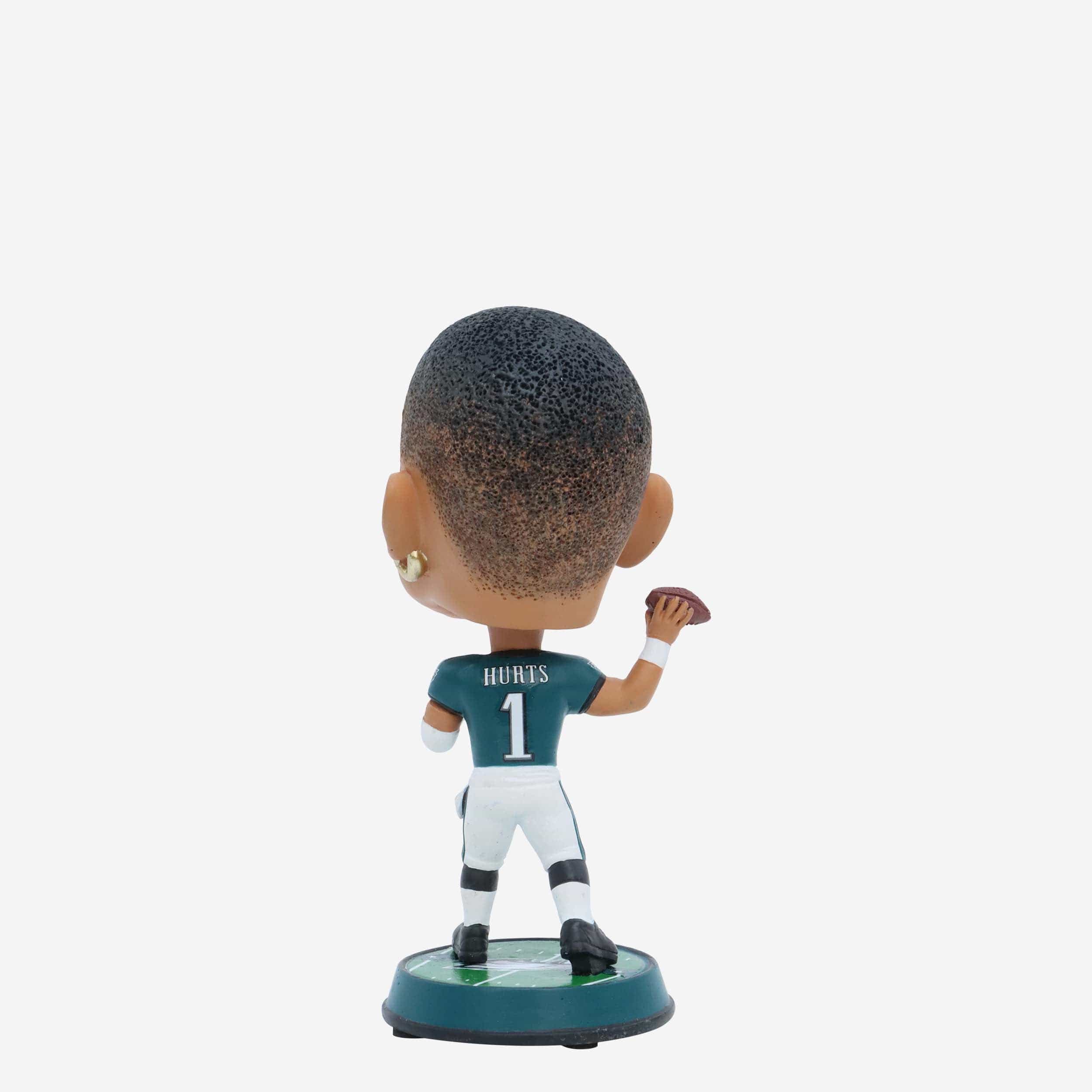 Jalen Hurts Philadelphia Eagles Field Stripe Mini Bighead Bobblehead - Image 5