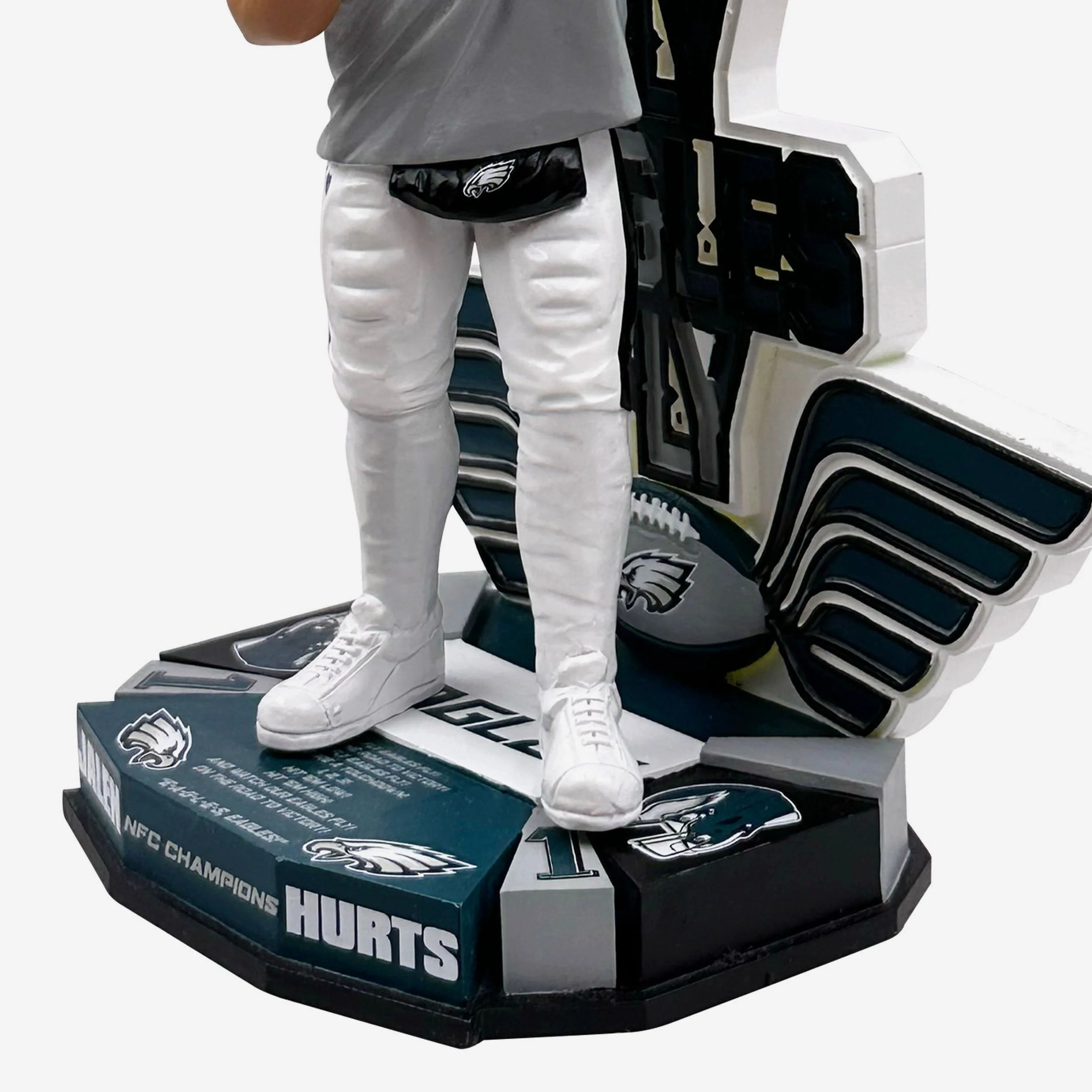 Jalen Hurts Philadelphia Eagles Fly Eagles Fly Bobblehead - Image 3