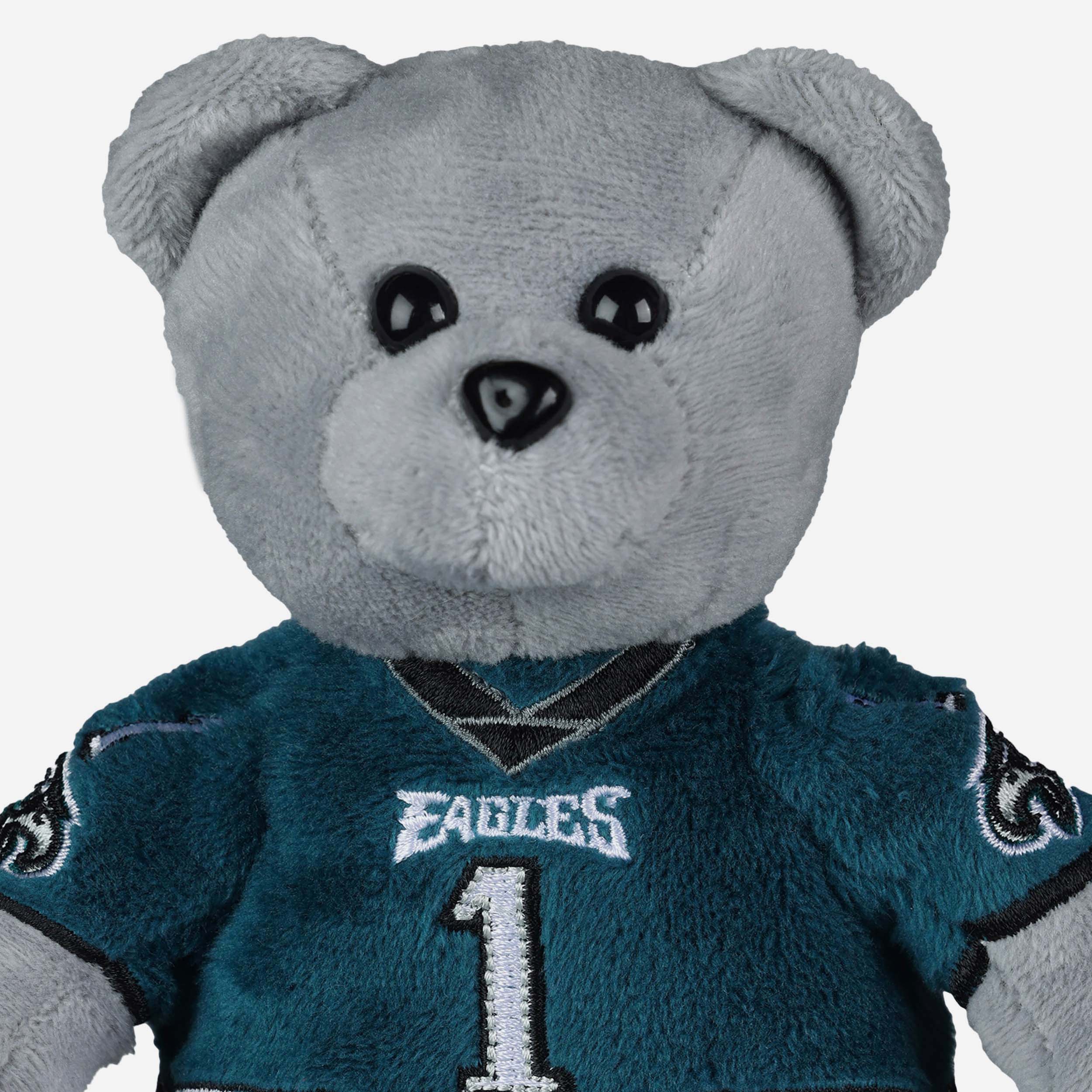 Jalen Hurts Philadelphia Eagles Team Beans Embroidered Player Bear - Image 2