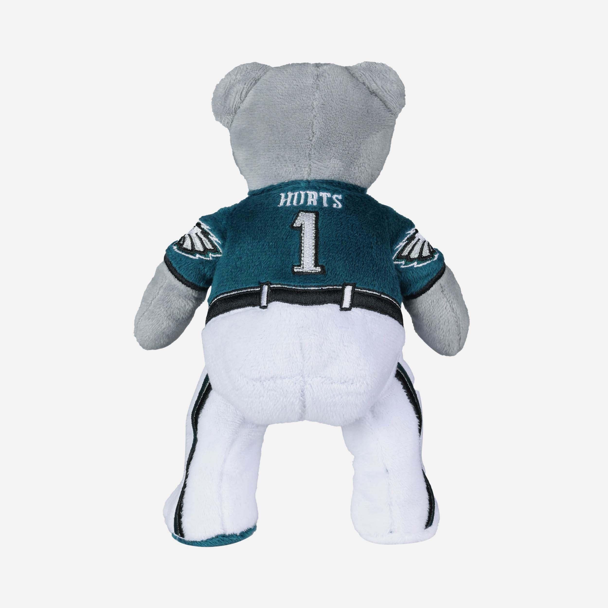 Jalen Hurts Philadelphia Eagles Team Beans Embroidered Player Bear - Image 5